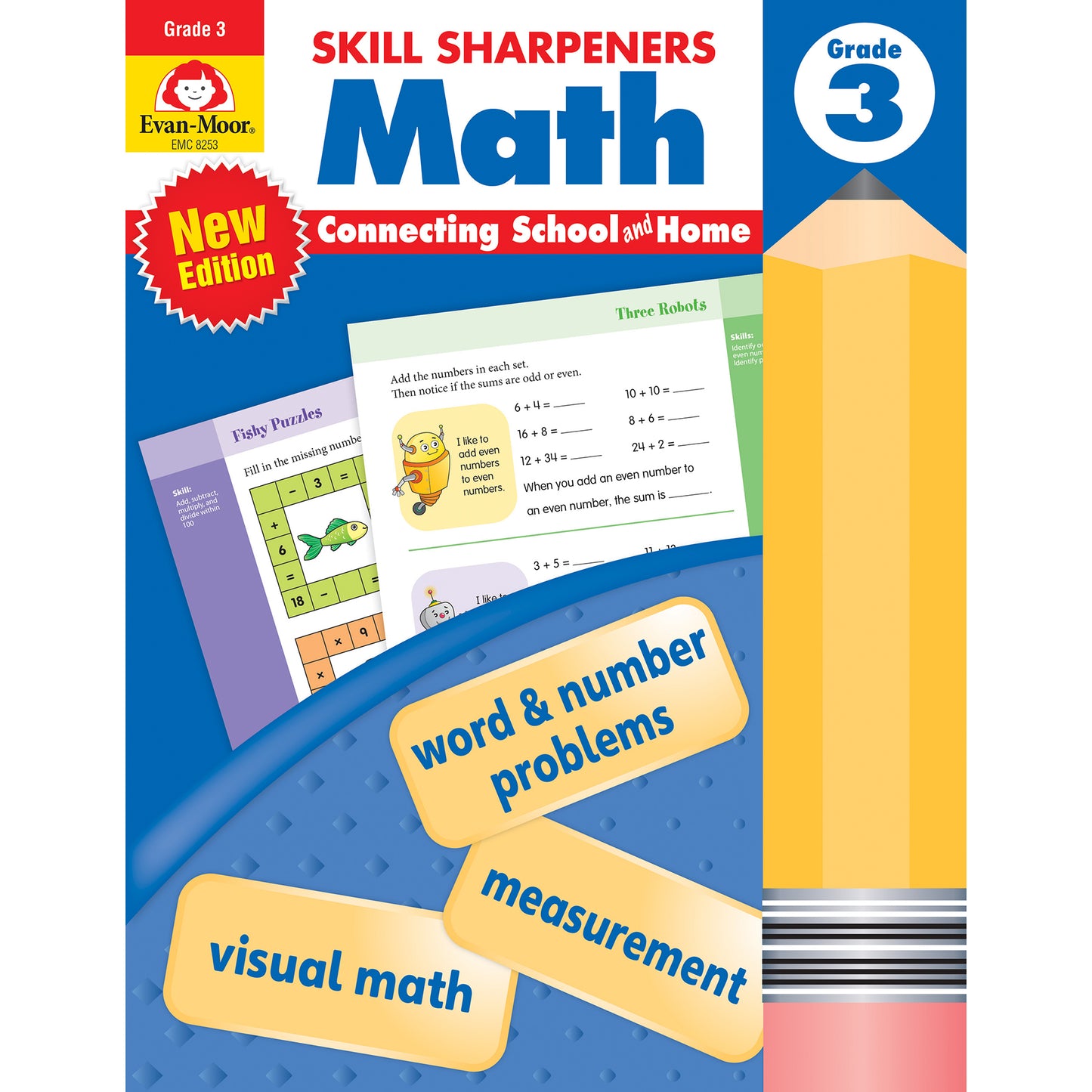 Skill Sharpeners: Math, Grade 3