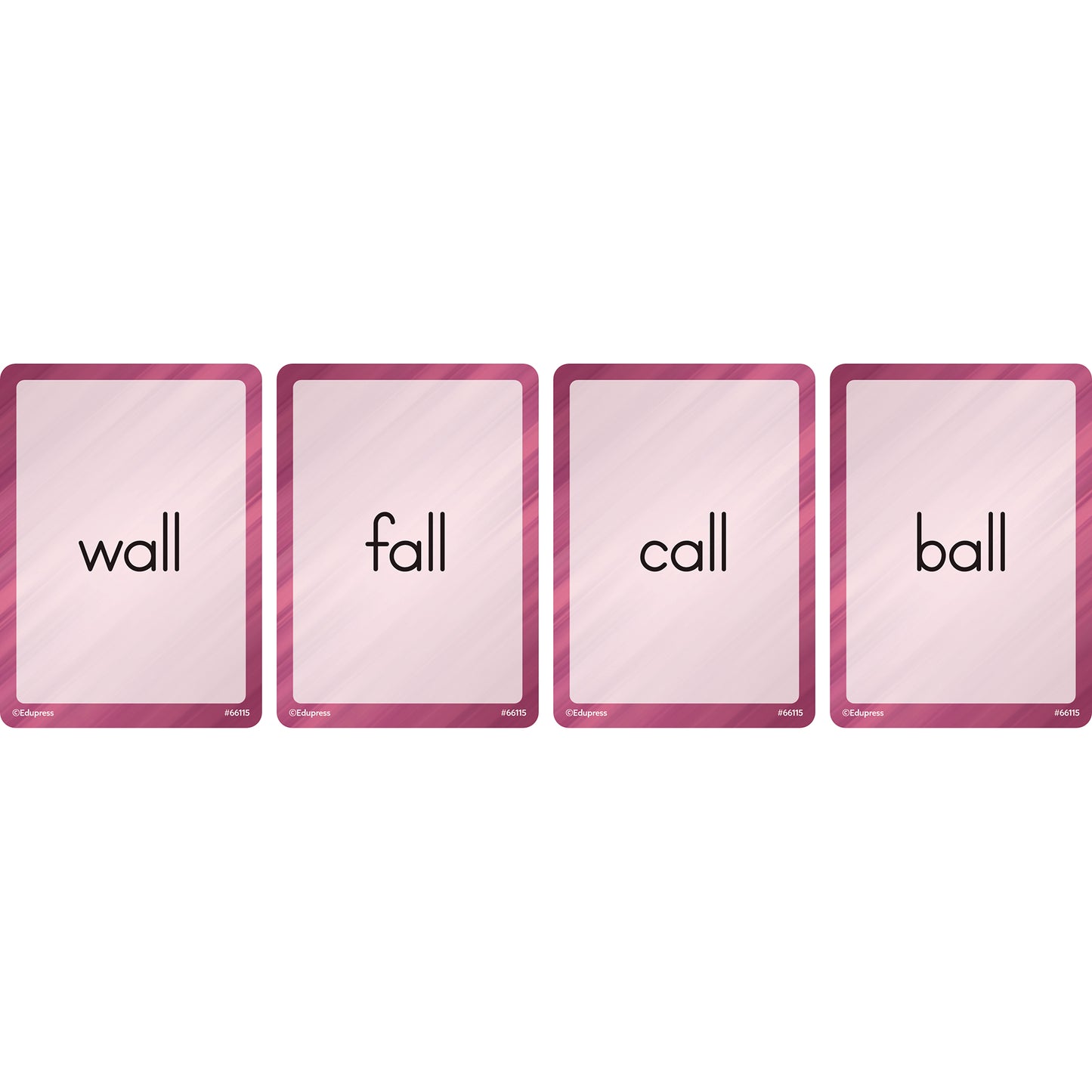 Four Score Card Game: Word Families