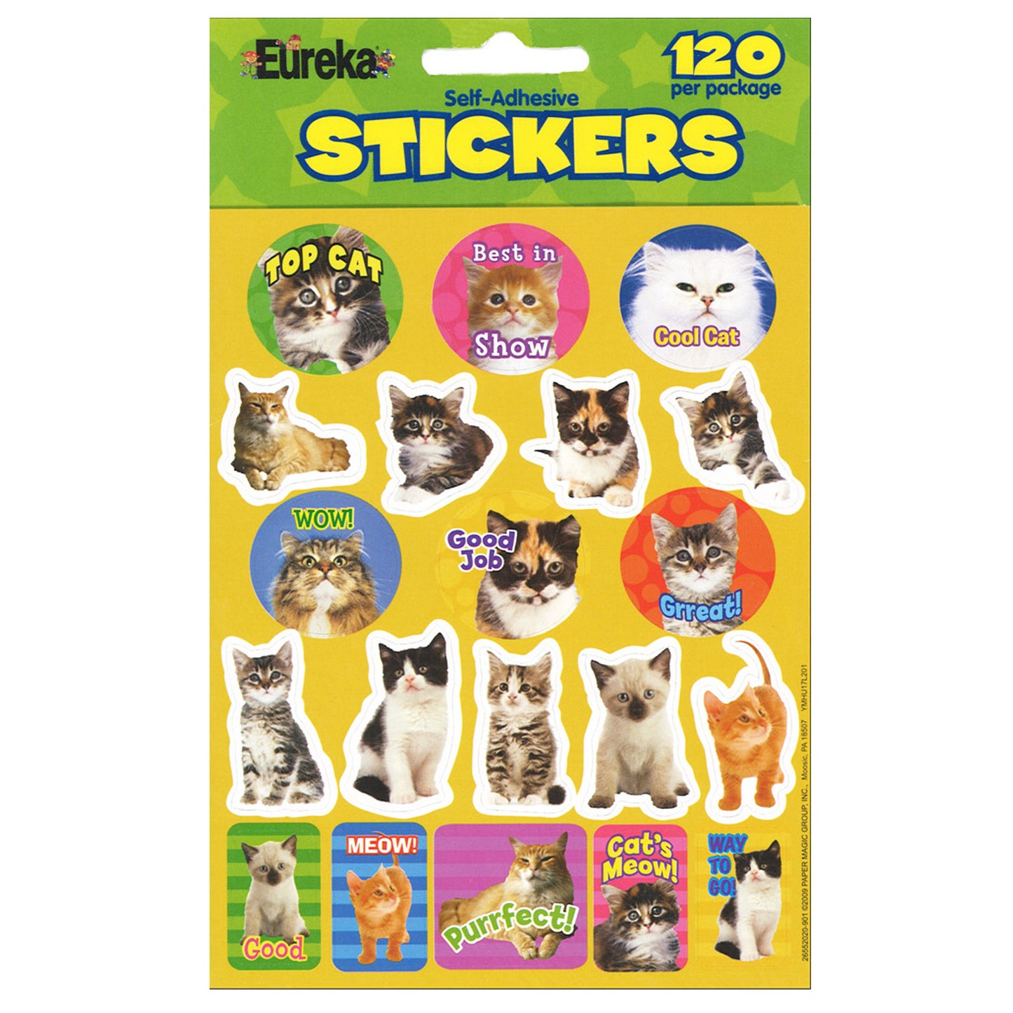 Motivational Cats, Pack of 120