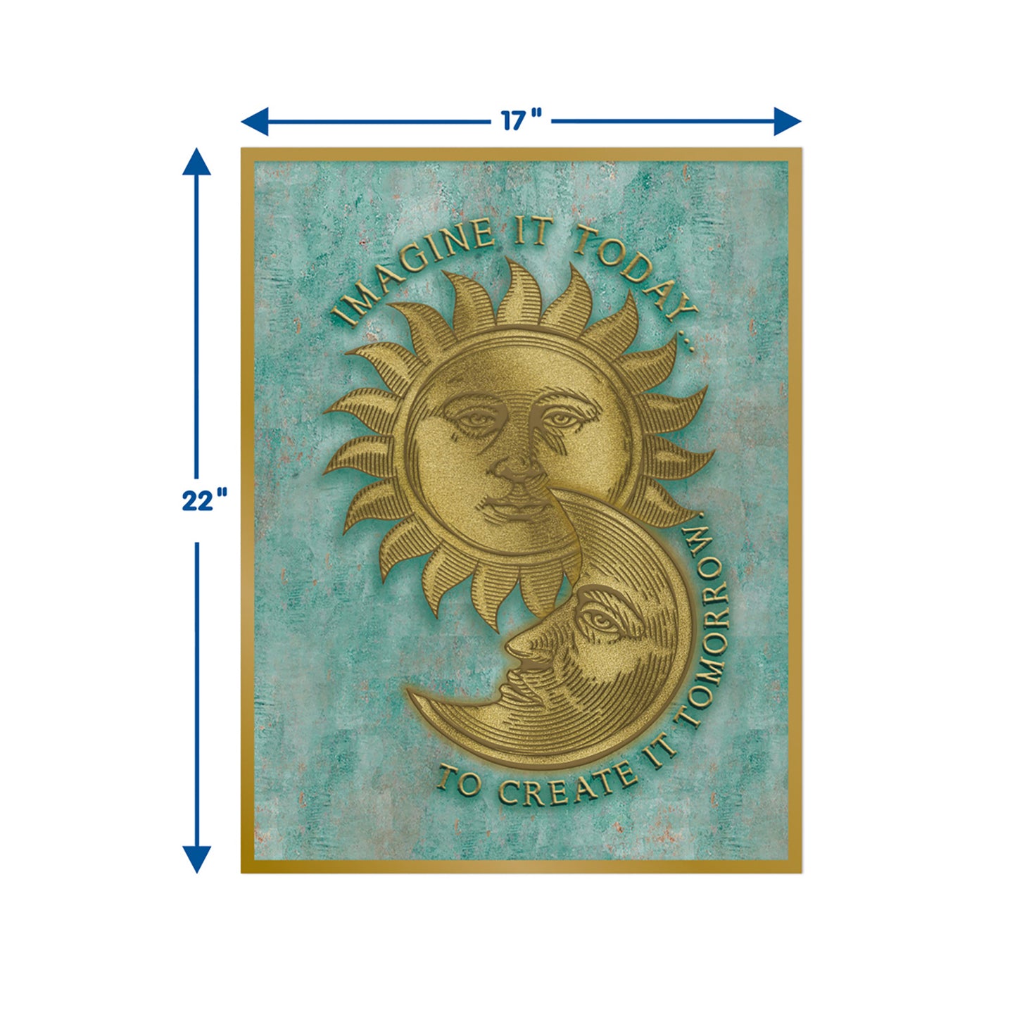 Curiosity Garden Imagine It Today Chart, 17" x 22"