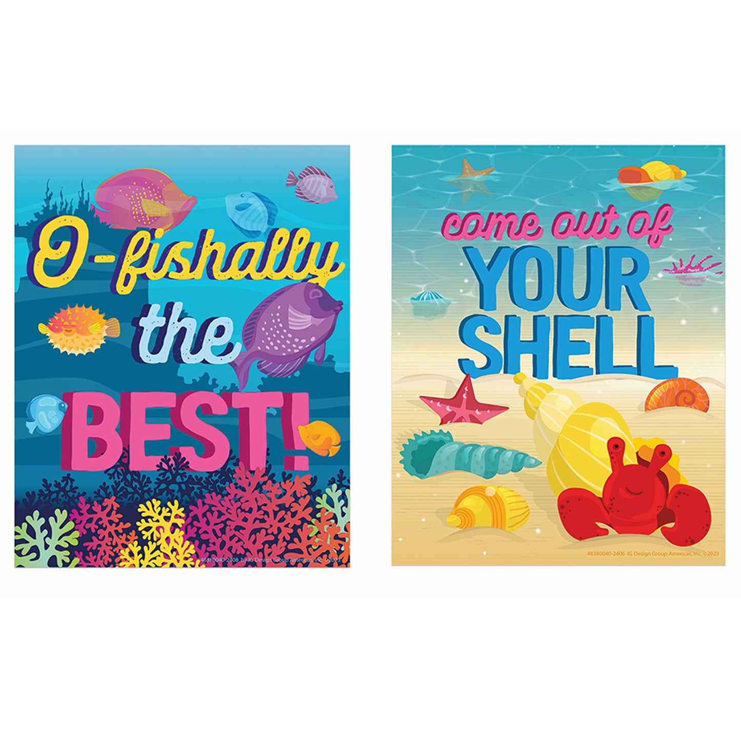 Motivational Mini Poster Pack Seas The Day