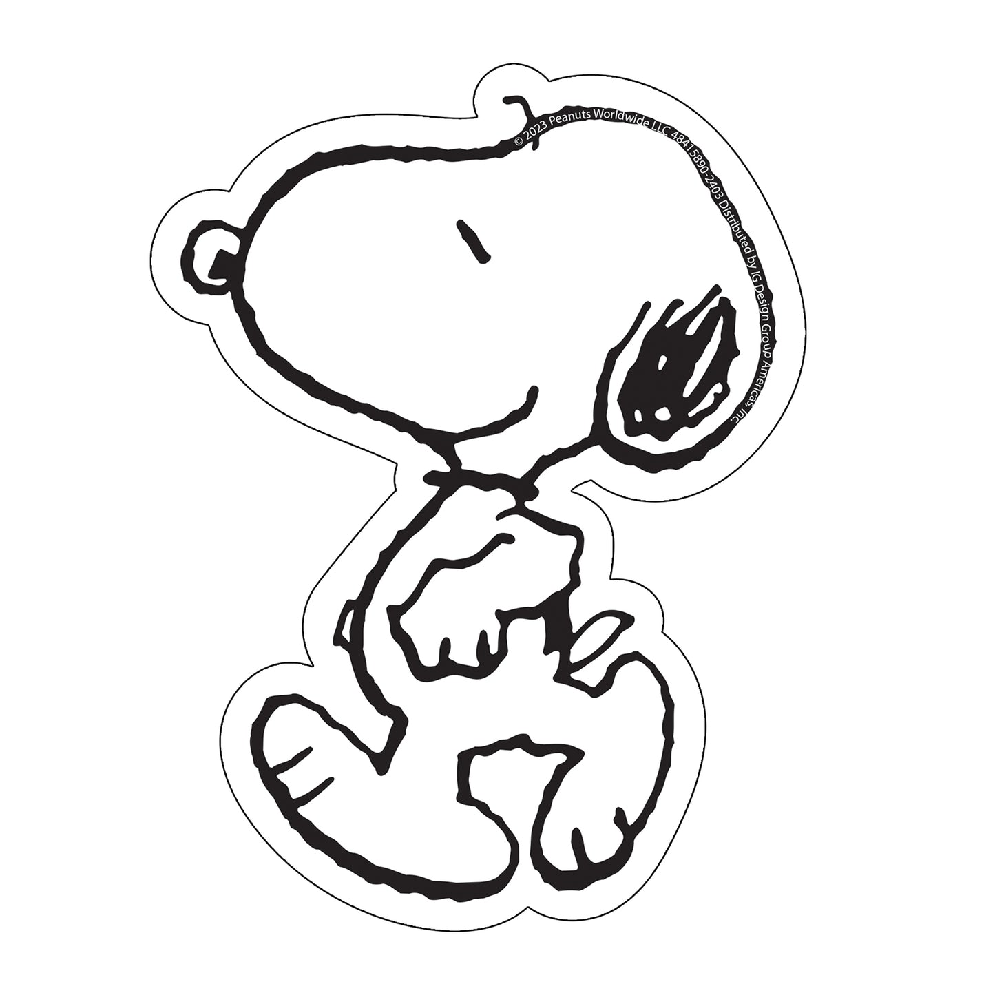 Peanuts Snoopy Asst Paper Cut Outs