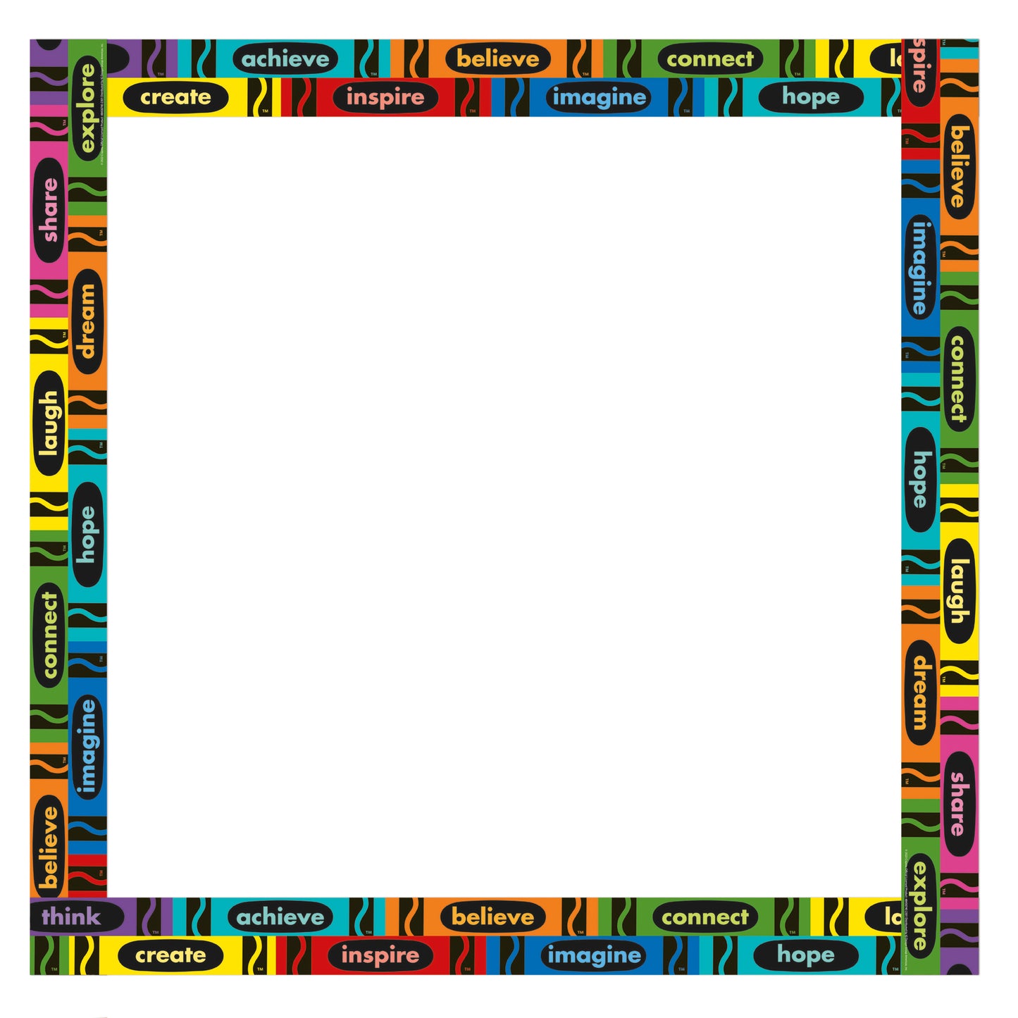 Crayola® Inspirational Words Deco Trim®, 37 Feet