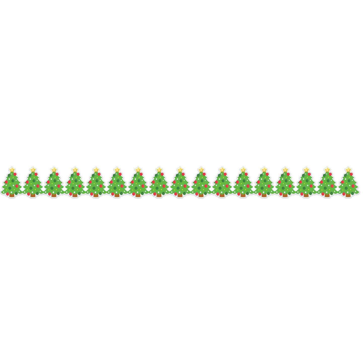 Christmas Tree Extra Wide Deco Trim®, 37 Feet Per Pack, 6 Packs