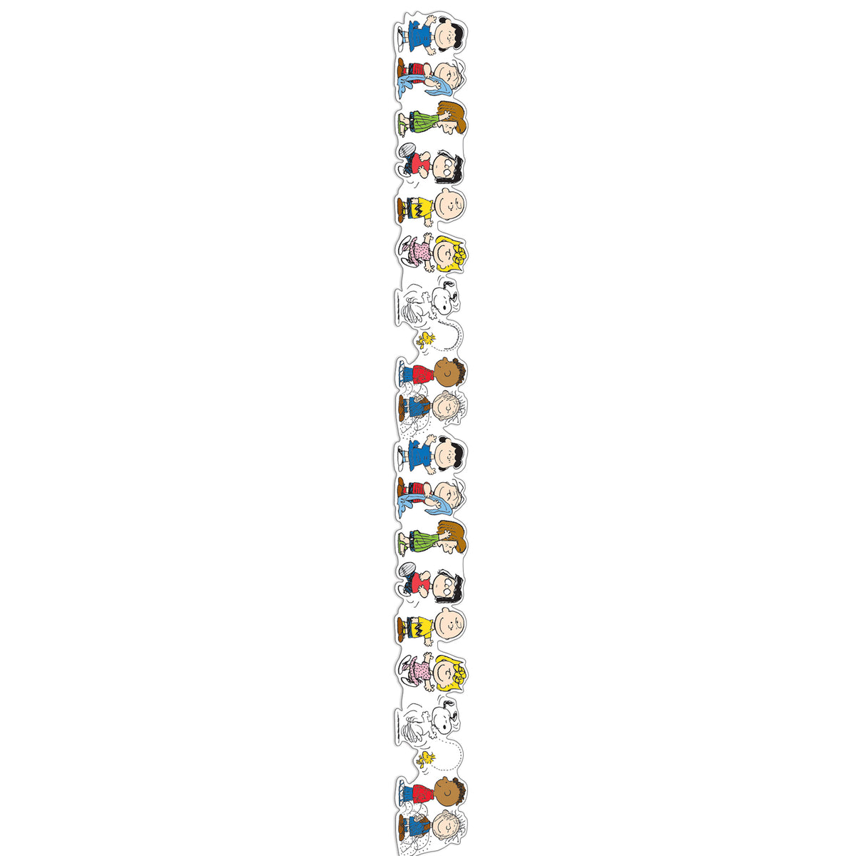 Peanuts Character Lineup Trim Extra Wide Die-cut