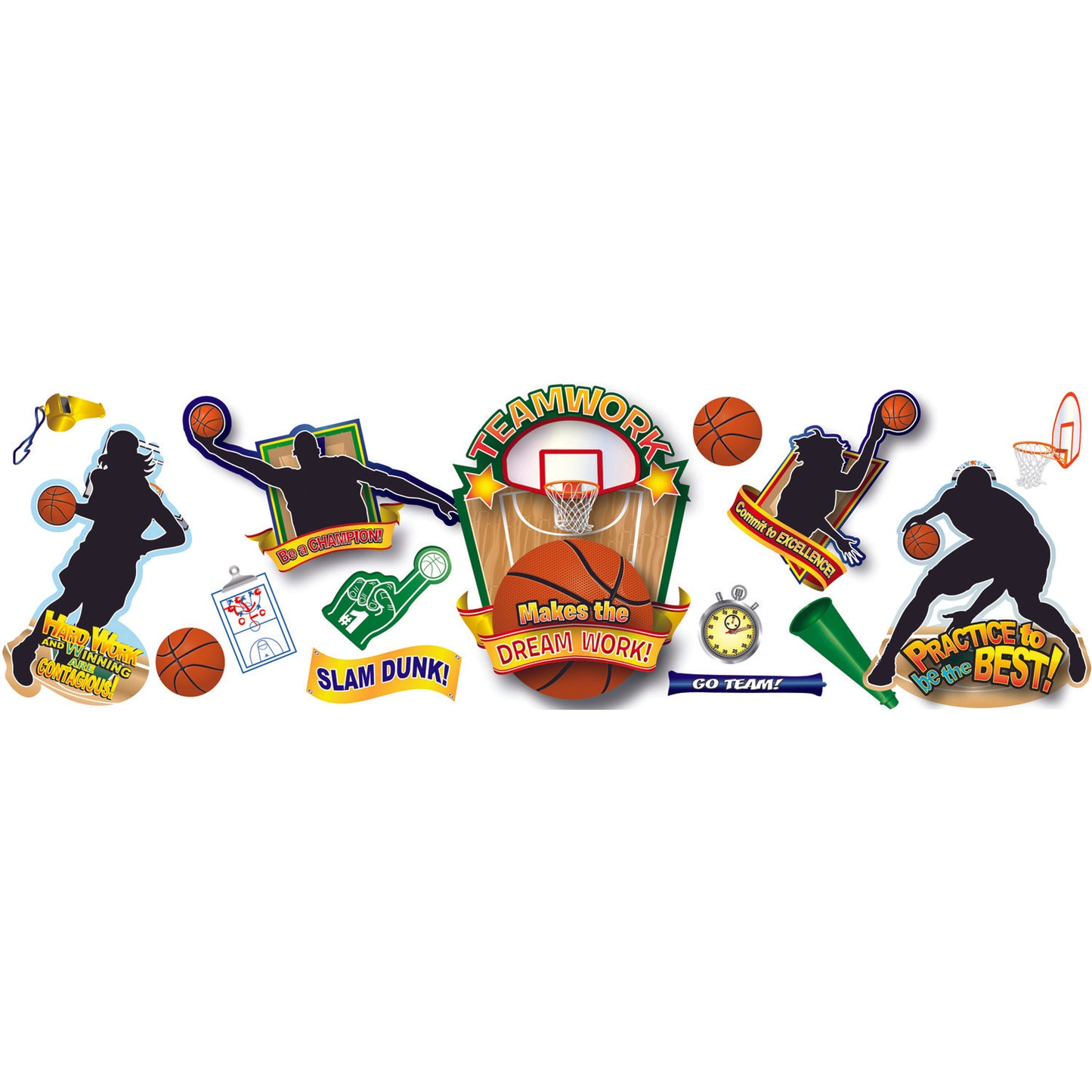 Basketball Bulletin Board Set
