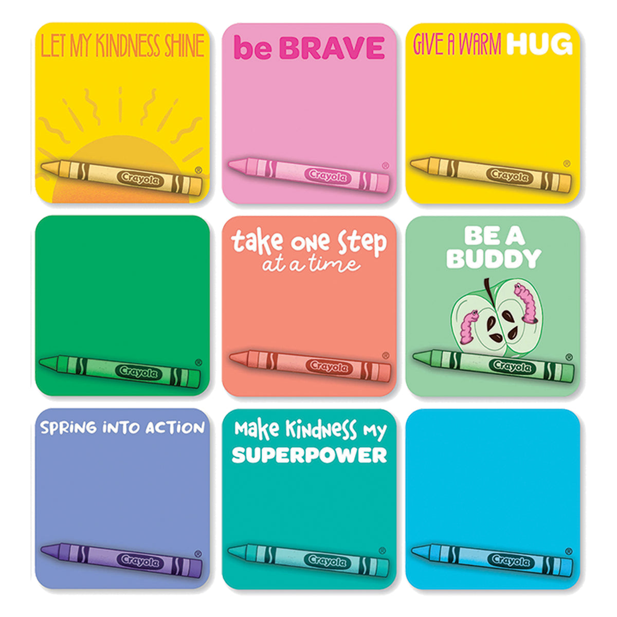 Today I Will Mini Bulletin Board St Crayola Colors Of Kindness
