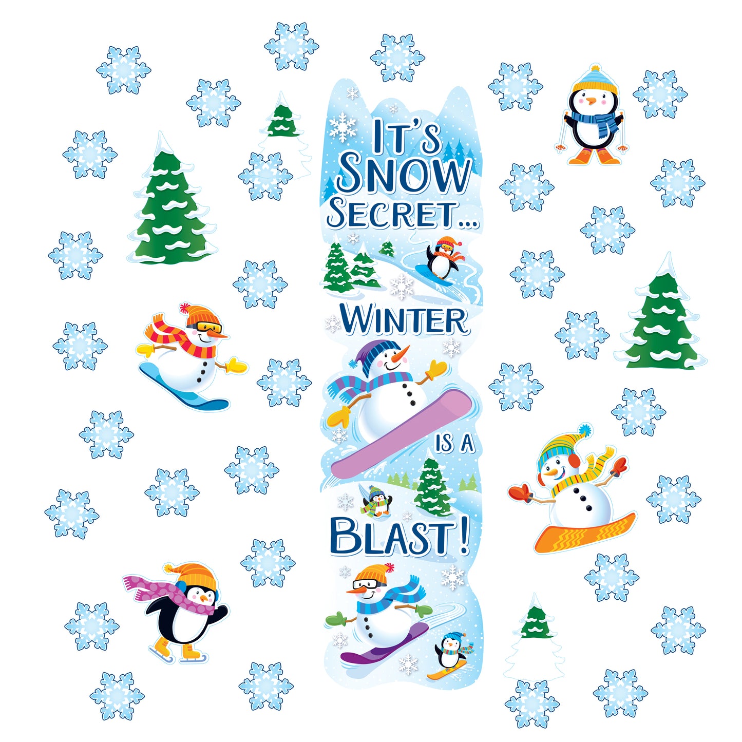 Winter All-In-One Door Décor Kits