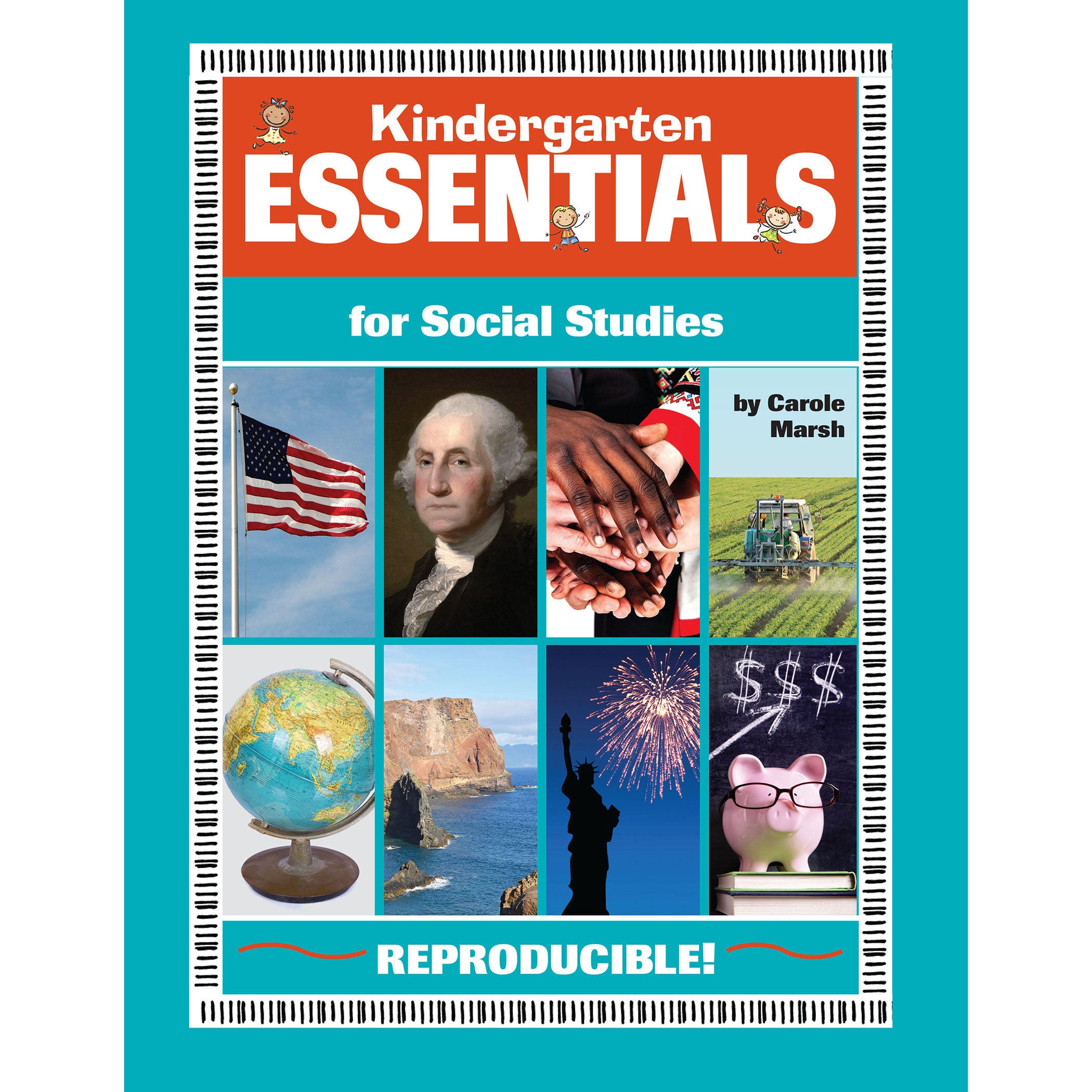 Kindergarten Essentials for Social Studies Reproducible Book – Loomini