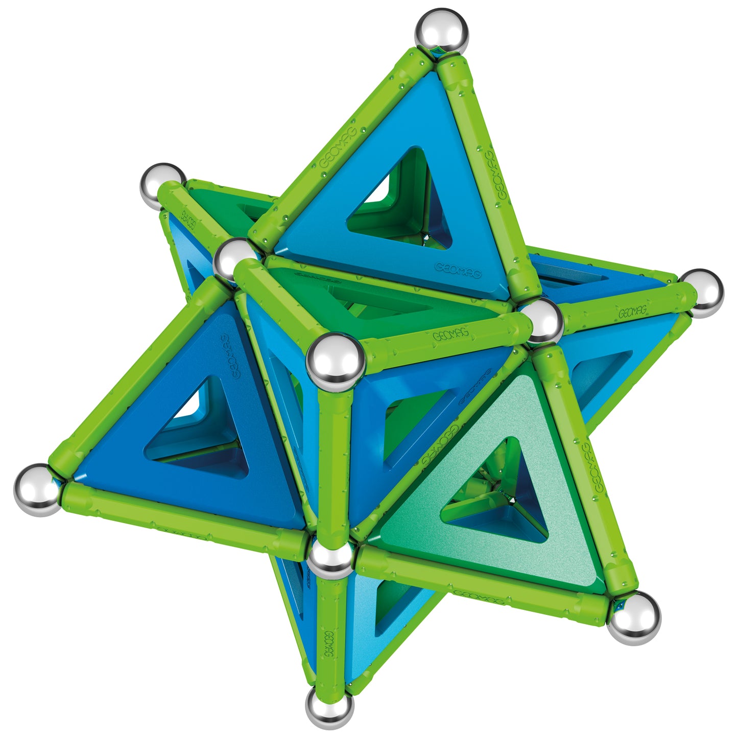 Geomag™ Green Line Panels, 114 Pieces