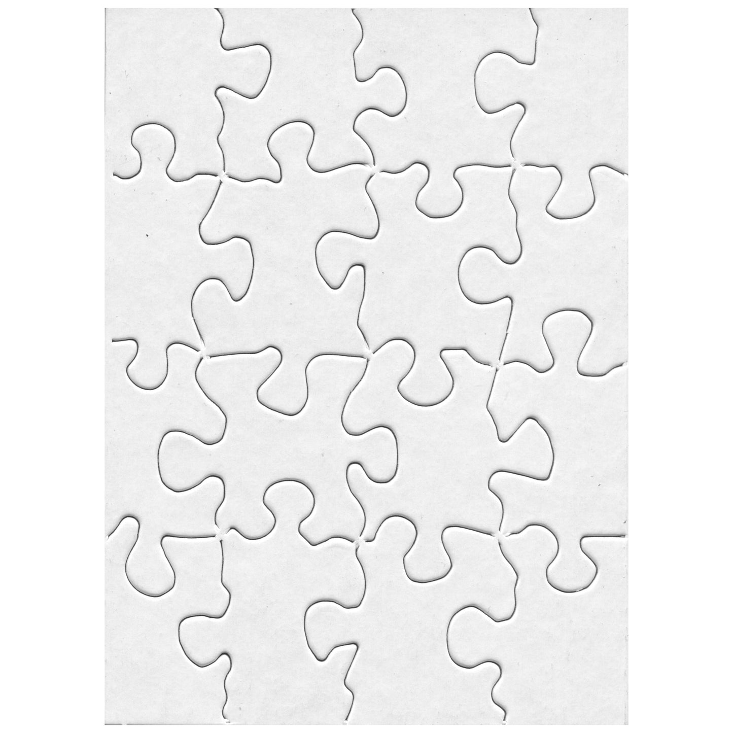 Compoz-A-Puzzle®, 4" x 5-1/2" Rectangle, 16 Pieces, 24 Puzzles