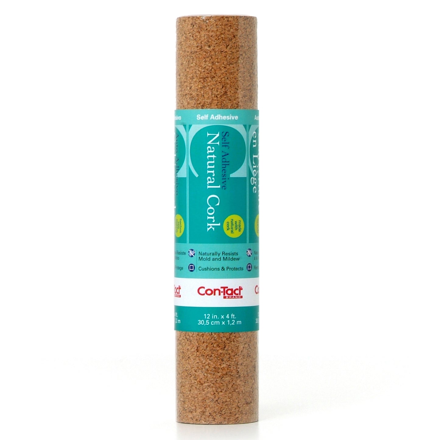 Cork Roll, Self-Adhesive, 12" x 4 ft.