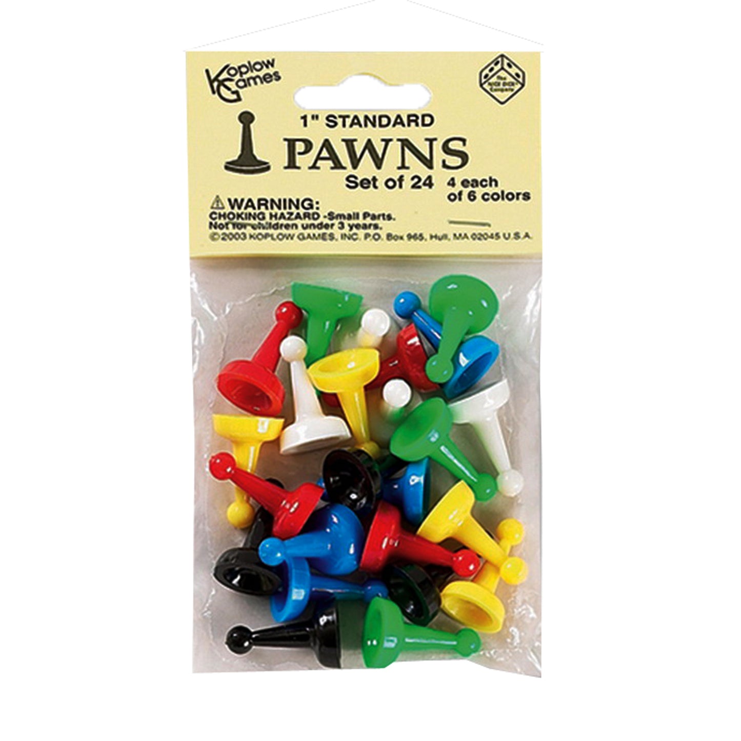 Pawns, 1", Pack of 24