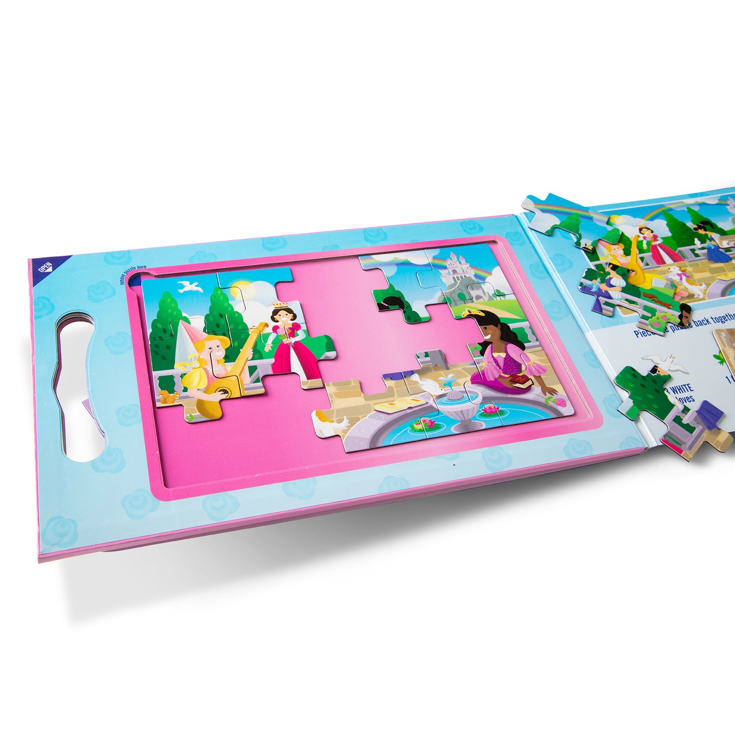 Princesses Jigsaw Puzzles Magnetic Take Along