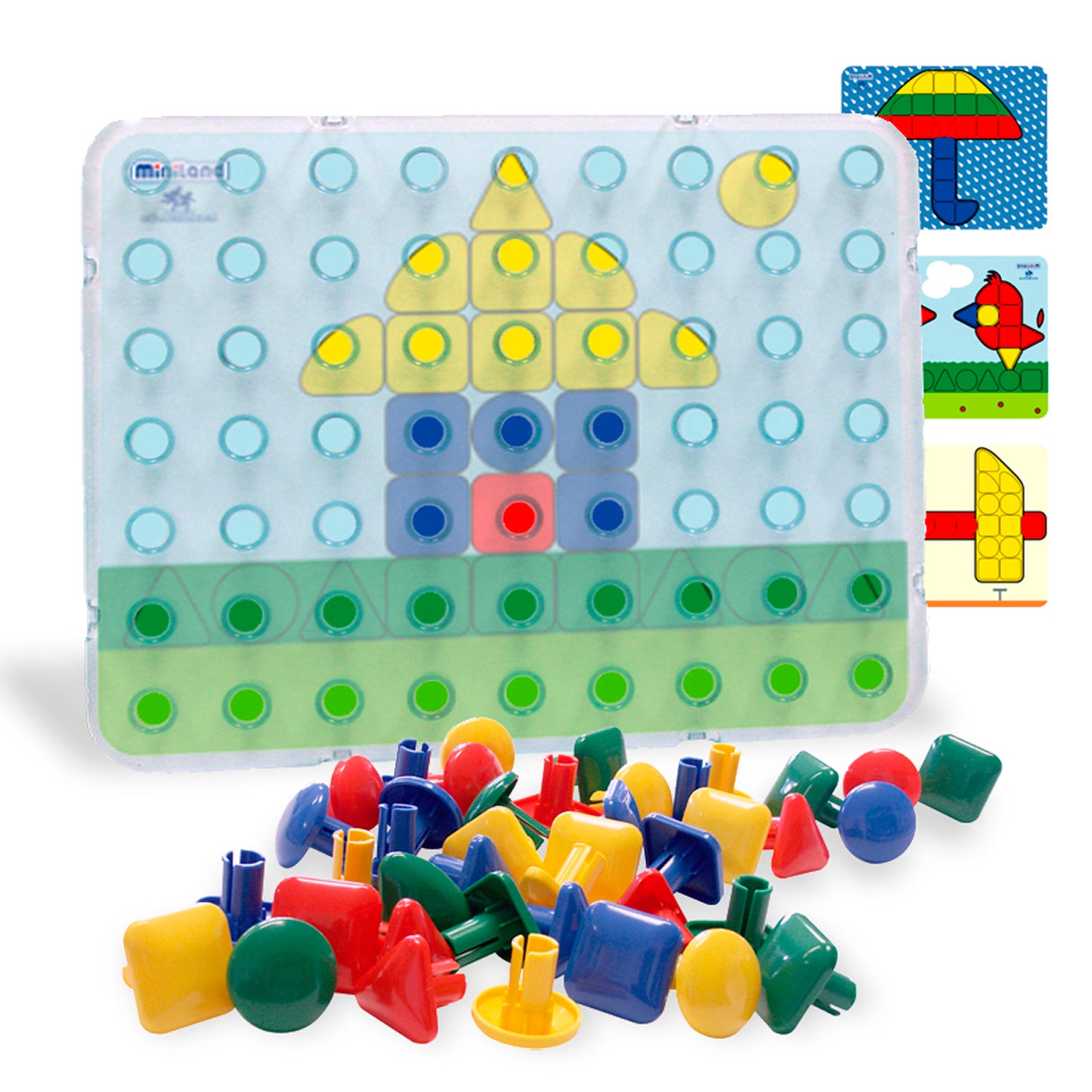 Super Pegs, 69 Pieces