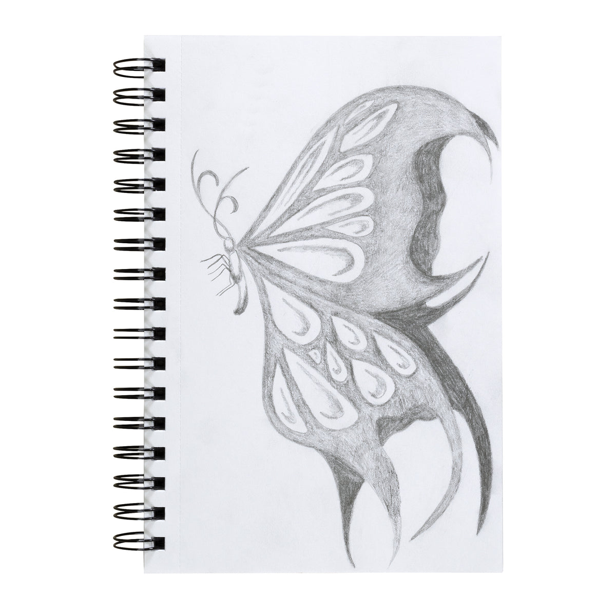 Neon Squiggles Poly Sketch Book 9x6
