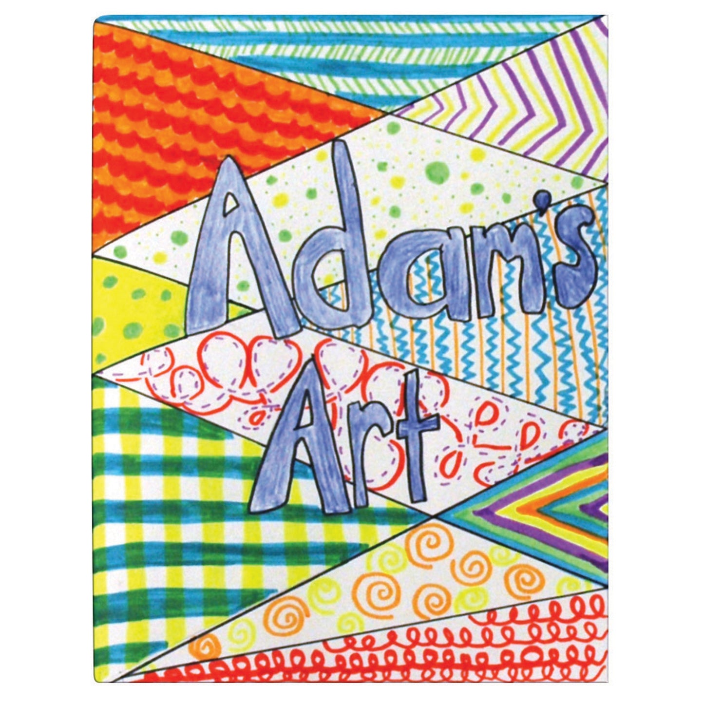 Beginner Sketch Booklet, Plain, 11" x 8-1/2", 16 Sheets / 32 Pages