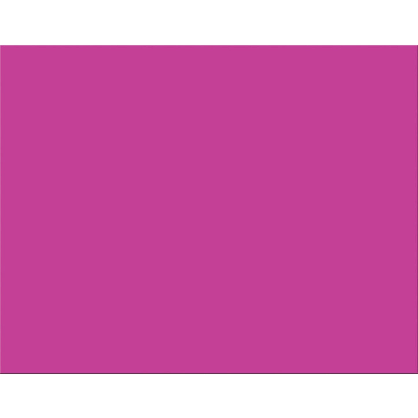 4-Ply Railroad Board, Magenta, 22" x 28", 25 Sheets