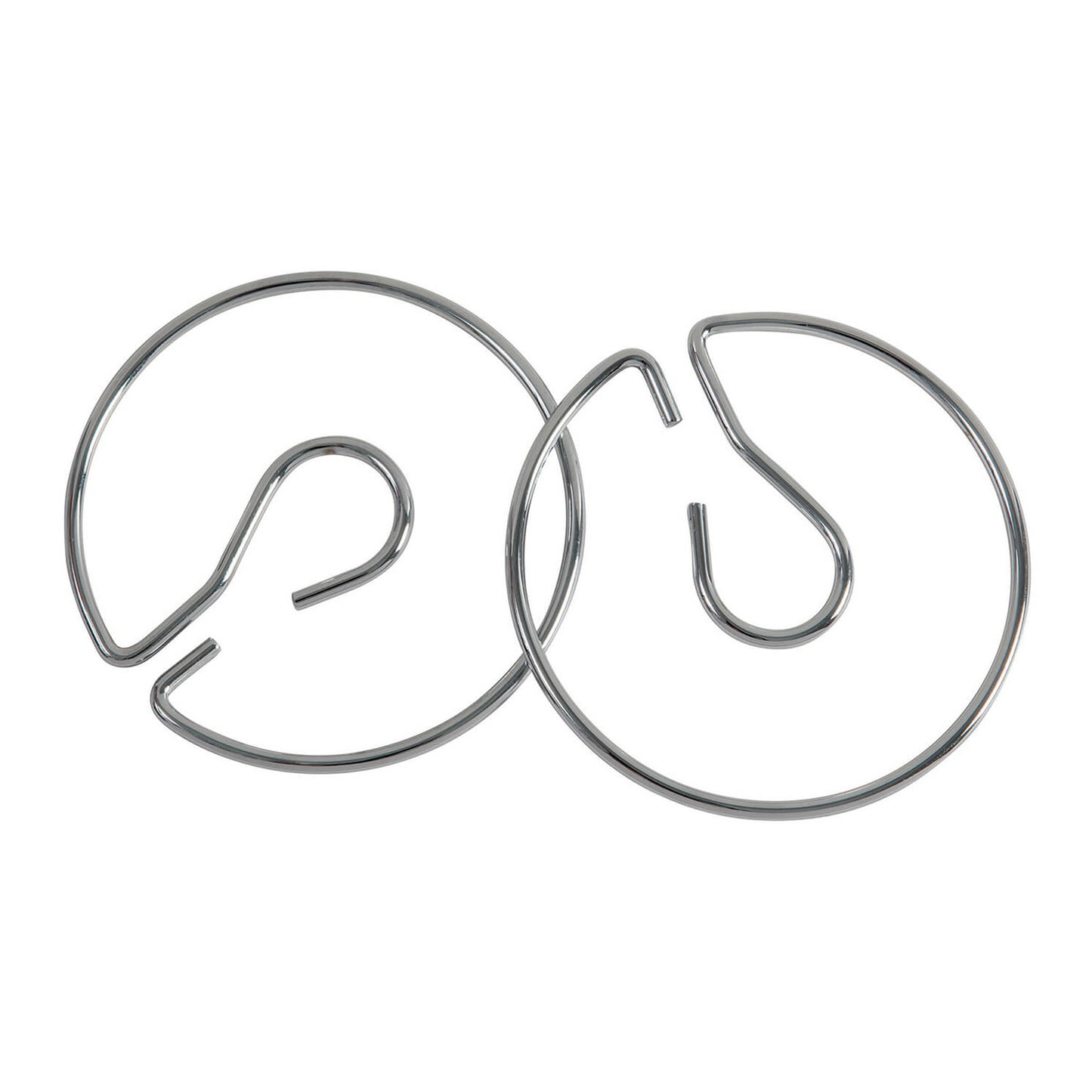 Chart Stand Rings, Metal, 4", 2 Rings