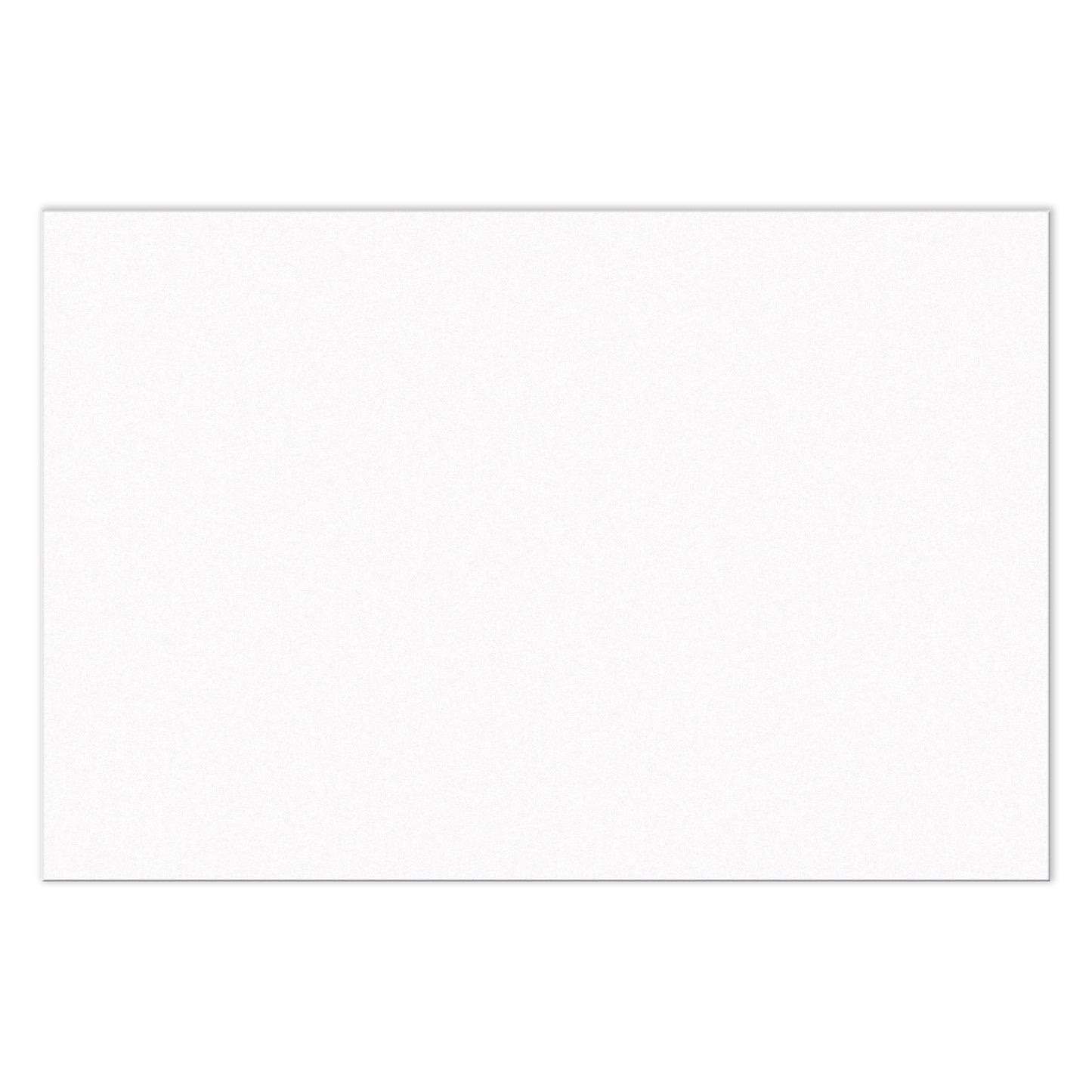 Construction Paper, Bright White, 12" x 18", 100 Sheets