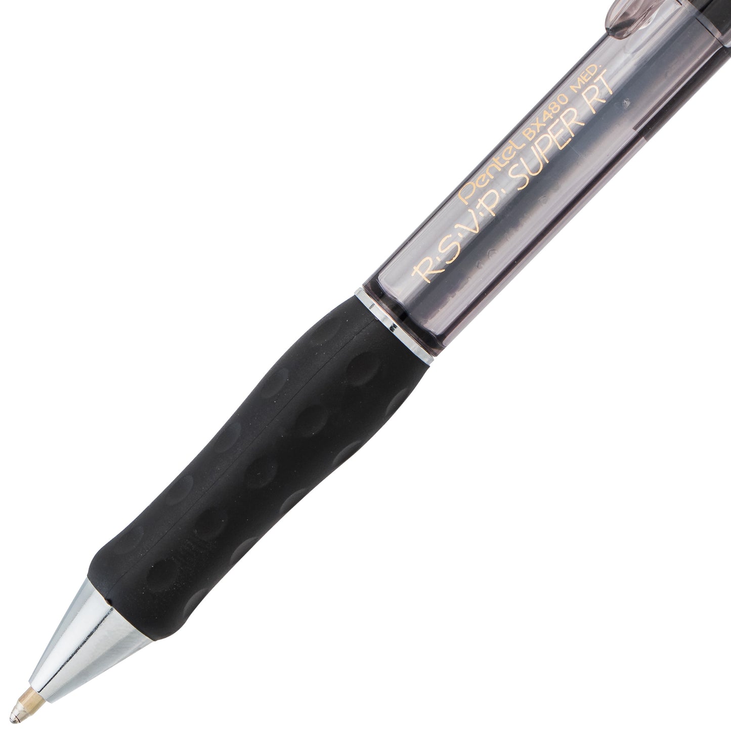 R.S.V.P.® Super RT Retractable Ballpoint Pen, Black
