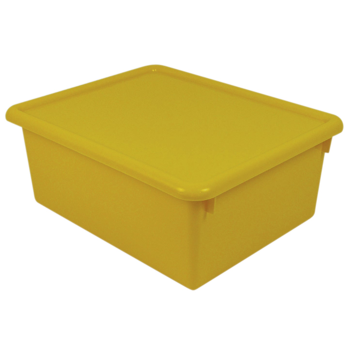 Stowaway® 5" Letter Box with Lid, Yellow