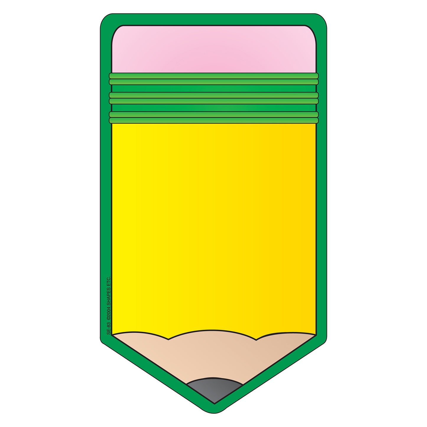 Large Pencil Notepad Creative Shape