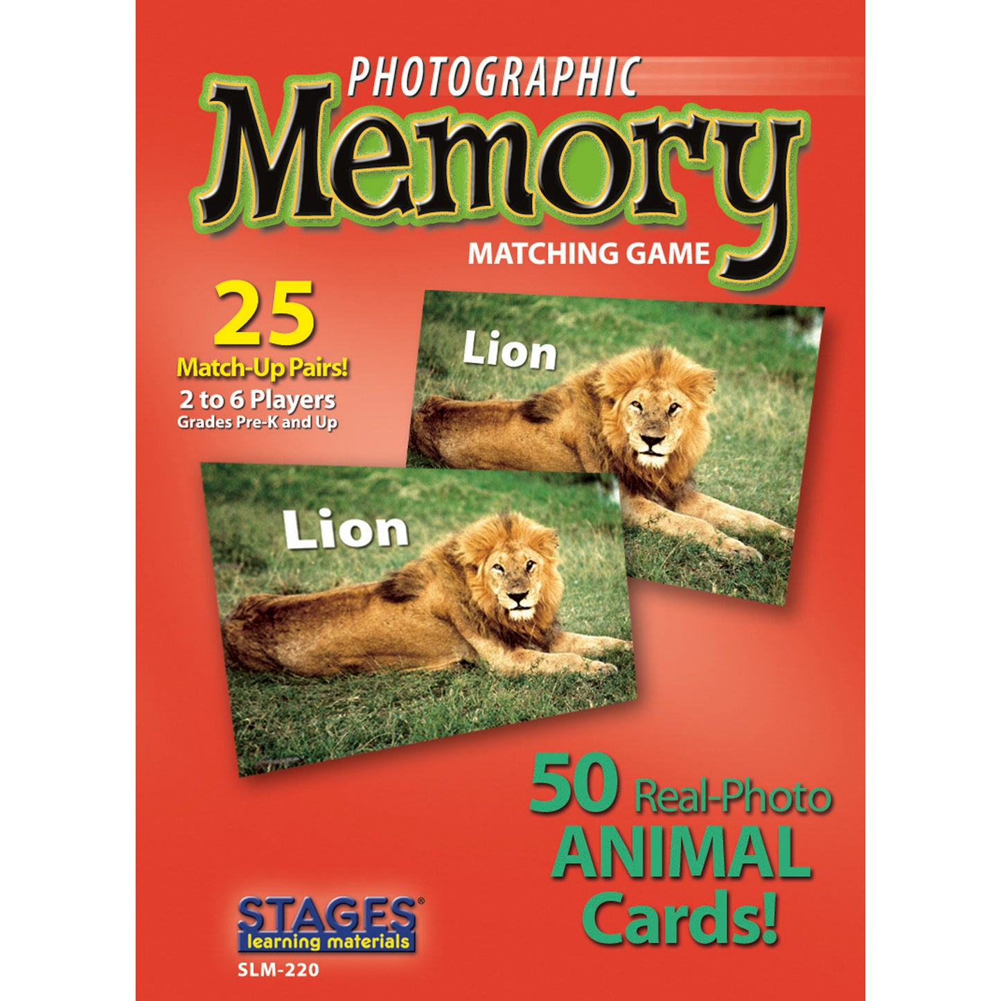 Photographic Memory Matching Game, Animals