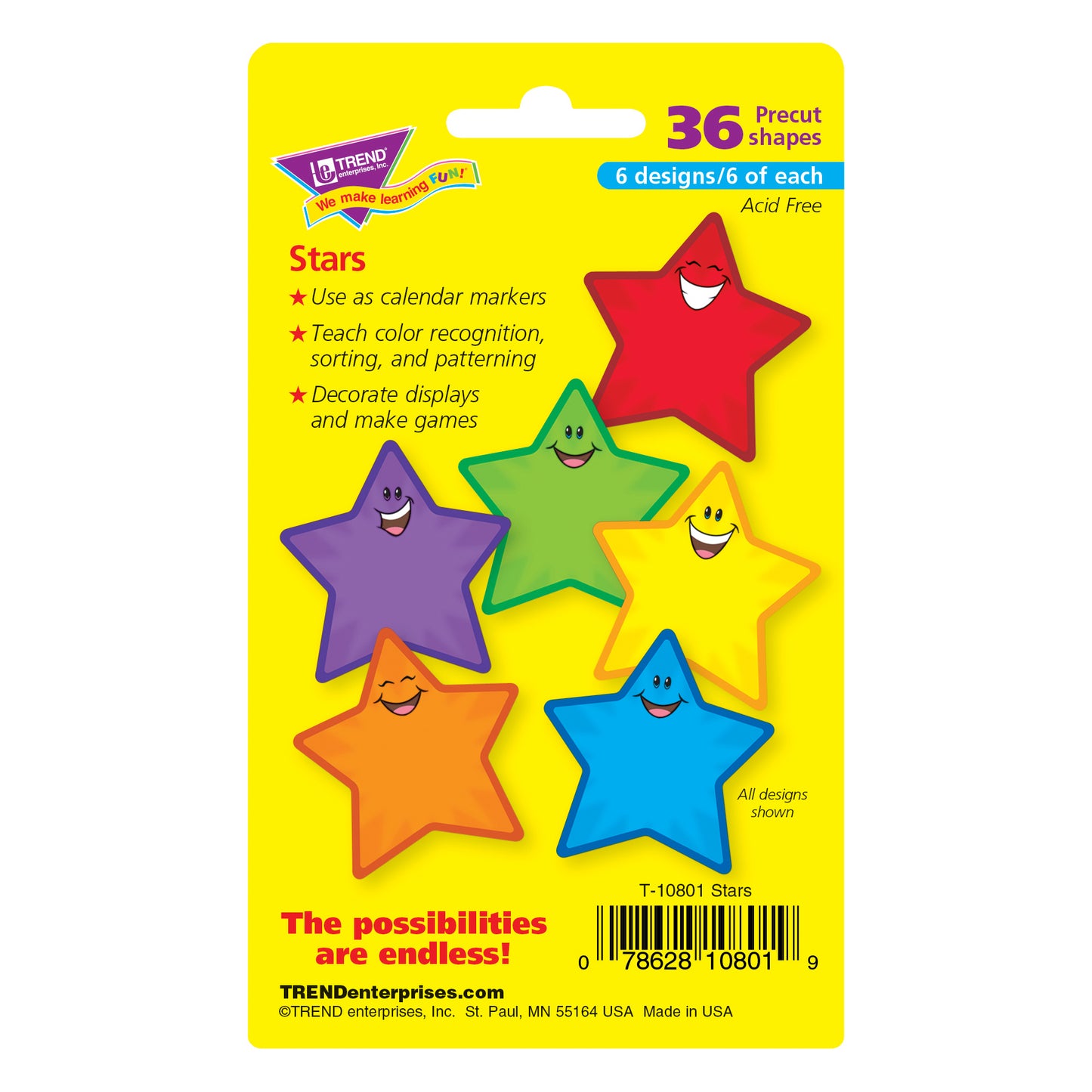 Stars Mini Accents Variety Pack, 36 ct