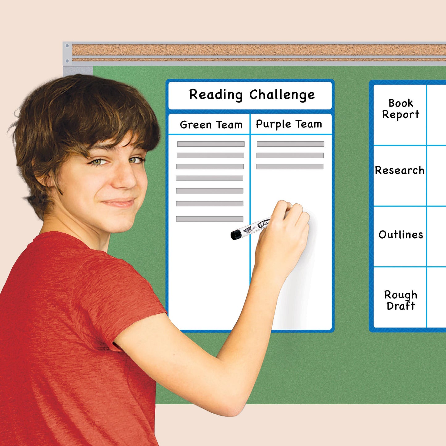 Wipe-off Note Sheets