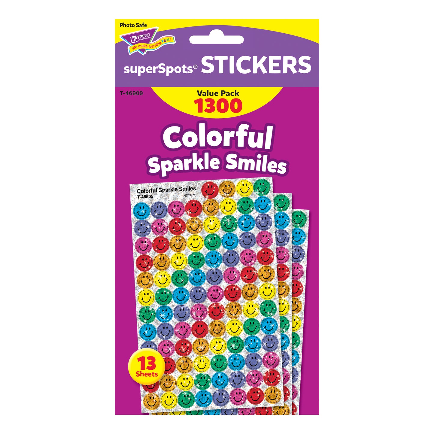 Colorful Sparkle Smiles superSpots® Value Pack, 1300 ct