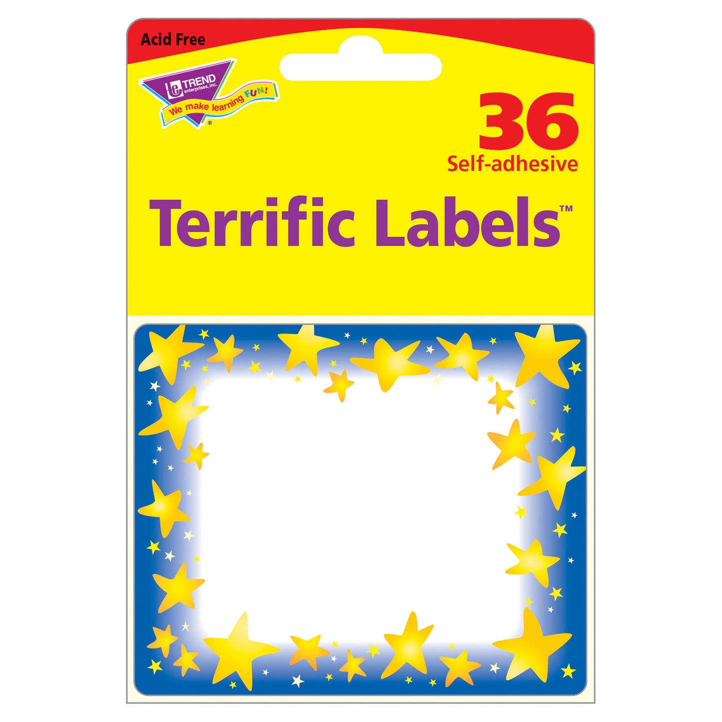 Star Brights Terrific Labels™, 36 ct