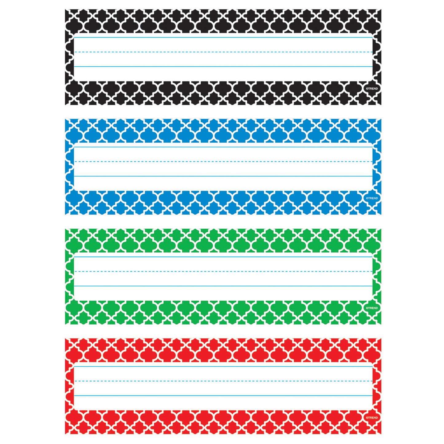 Moroccan Desk Toppers® Name Plates Var. Pk., 32 ct