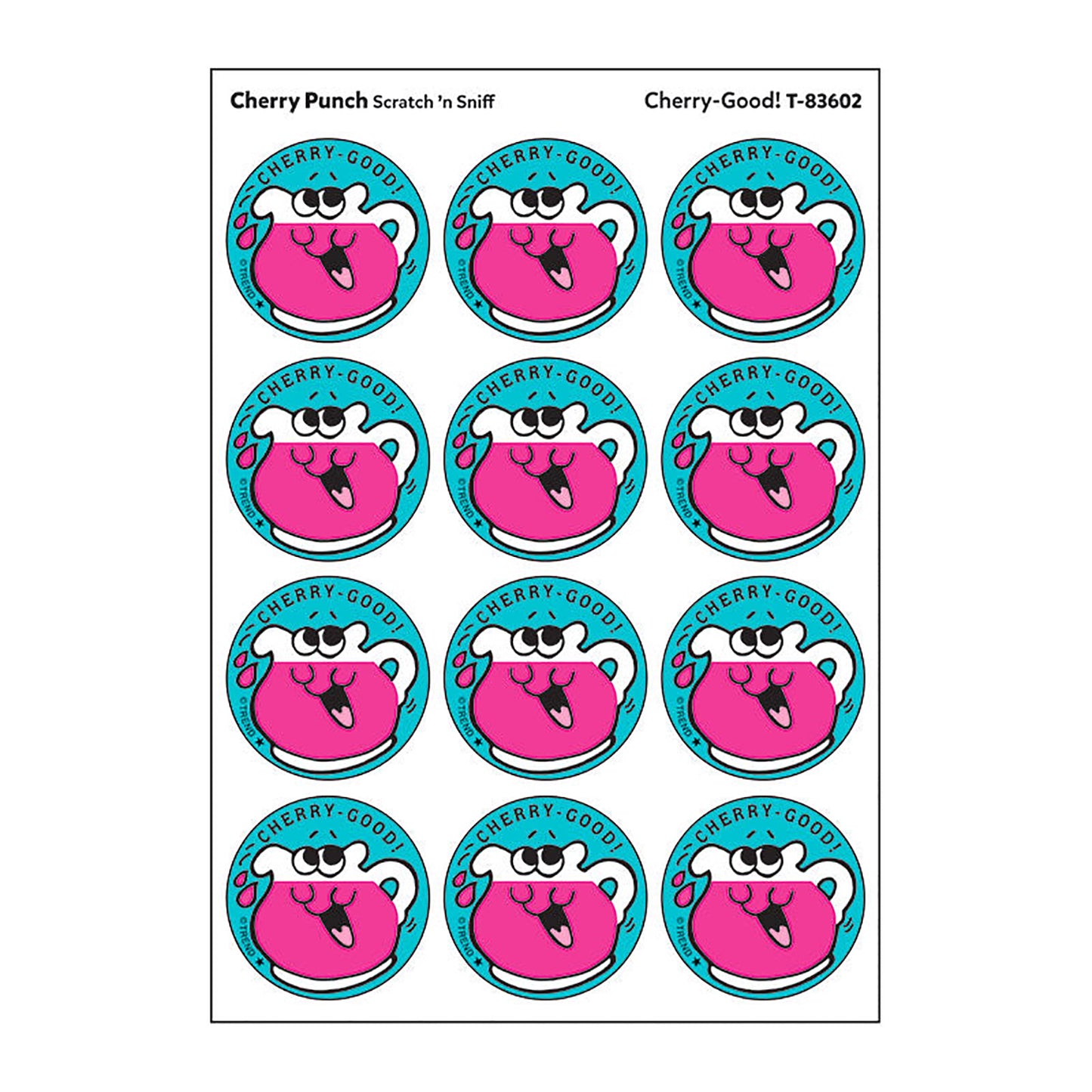 Stickers 24ct Cherry Good Cherry Punch Scent