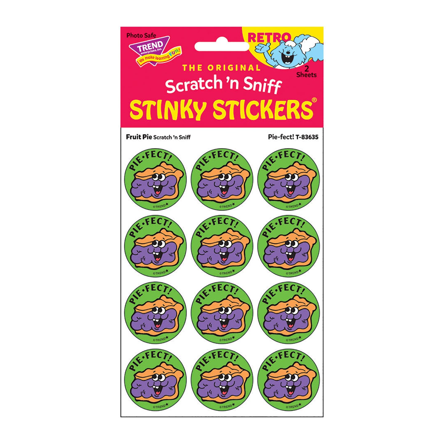 Stinky Stickers Pie-fect Fruit Pie Scent