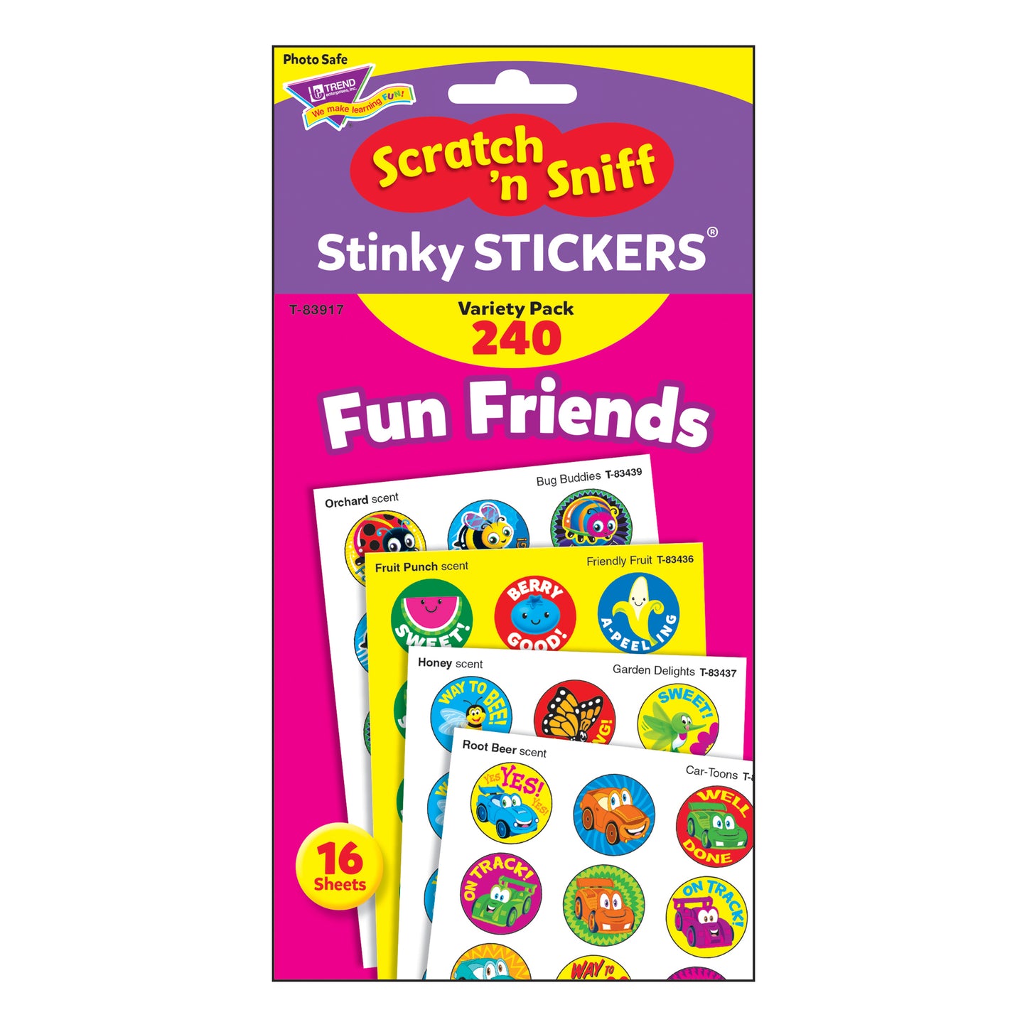 Fun Friends Stinky Stickers® Variety Pack, 240 ct.