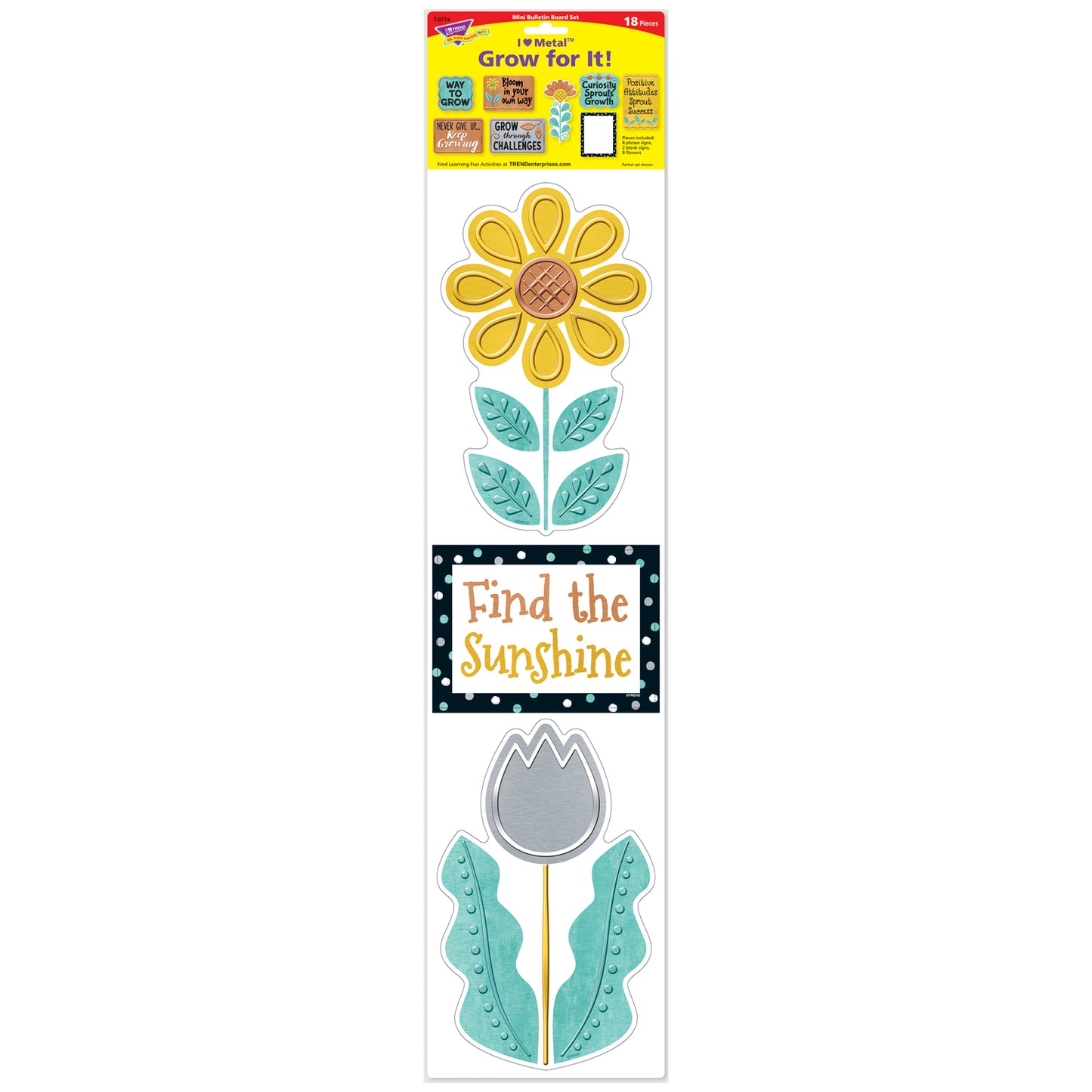 I ♥ Metal™ Grow for It Mini Bulletin Board Set