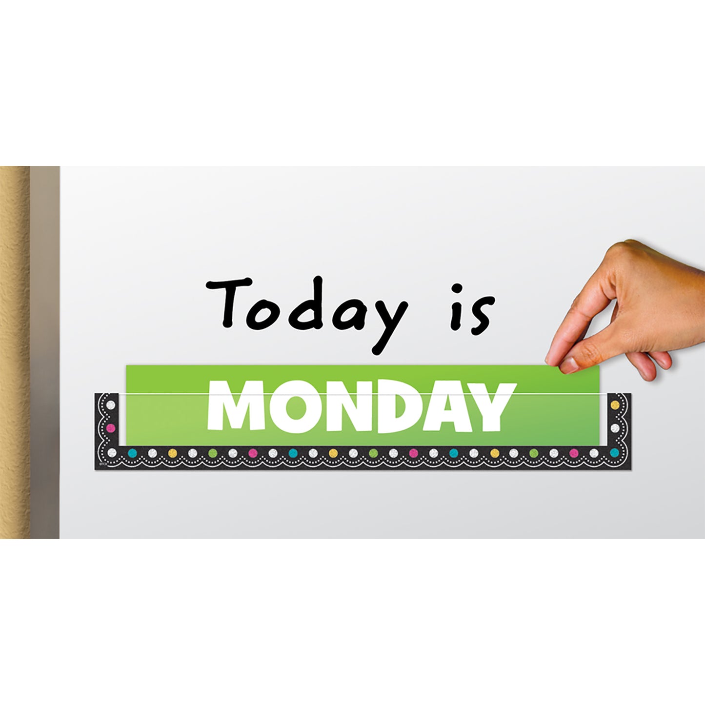 Chalkboard Brights Magnetic Pockets - Large