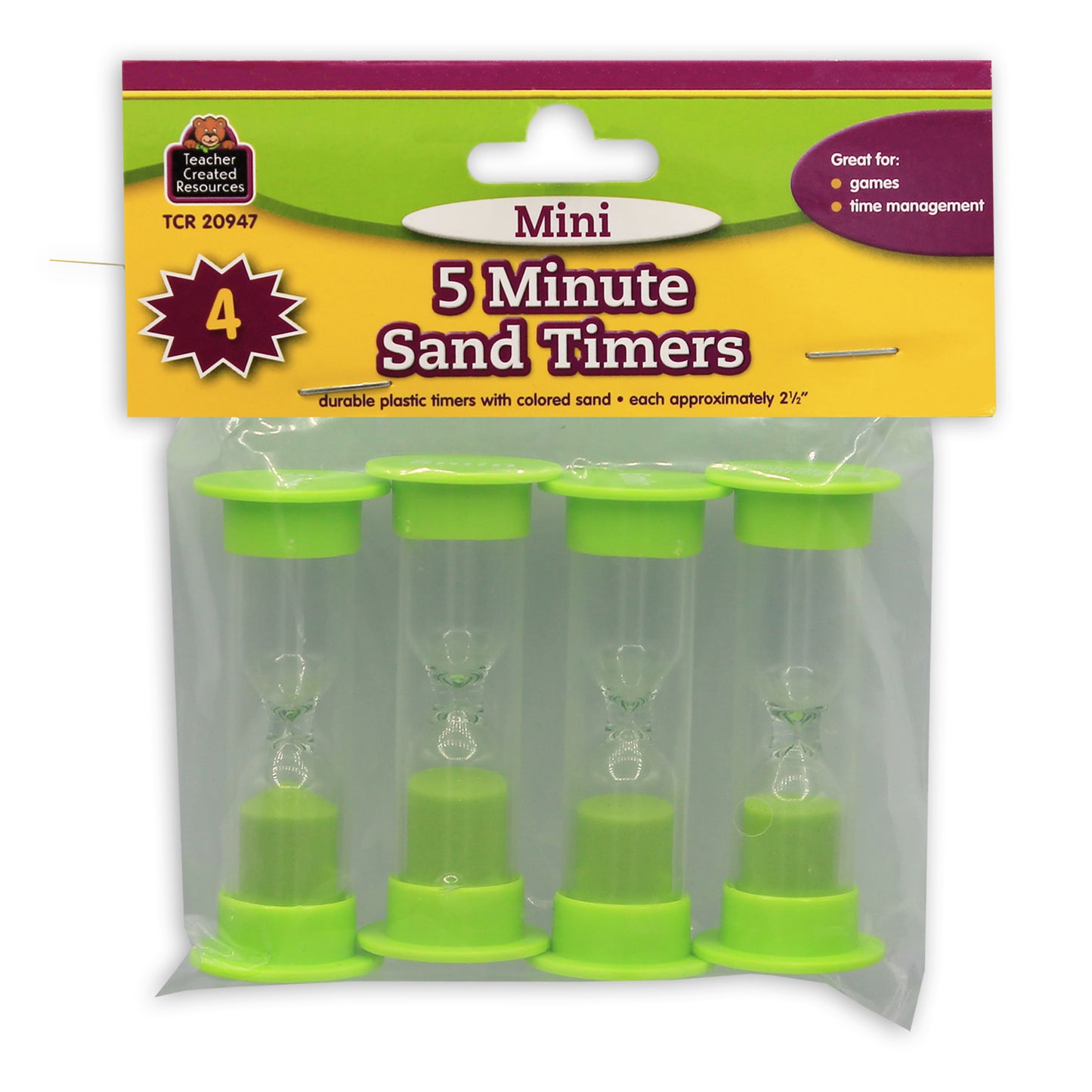 5 Minute Sand Timers - Mini