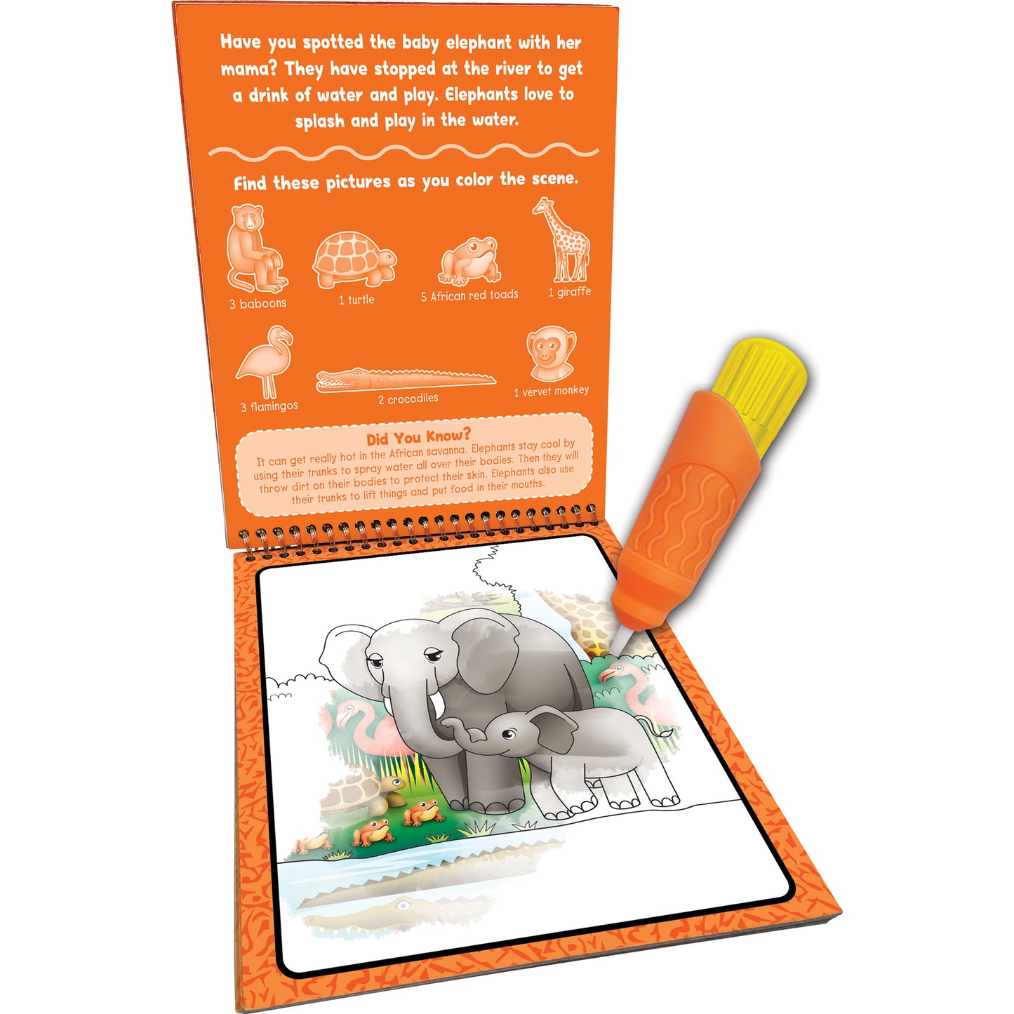 On Safari Water Reveal