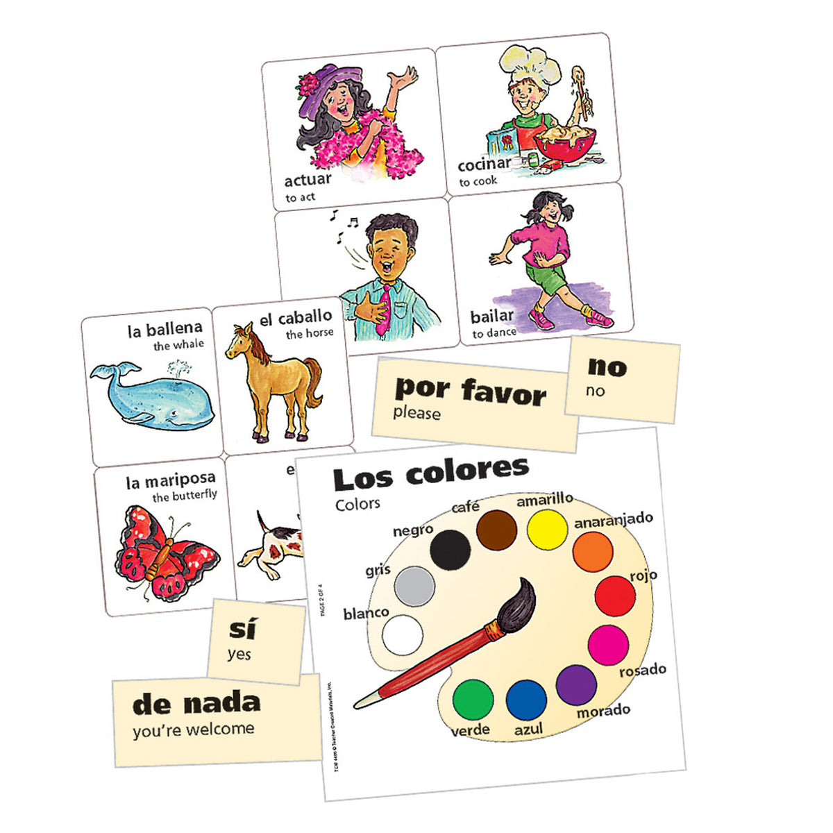 Spanish Bulletin Board Set