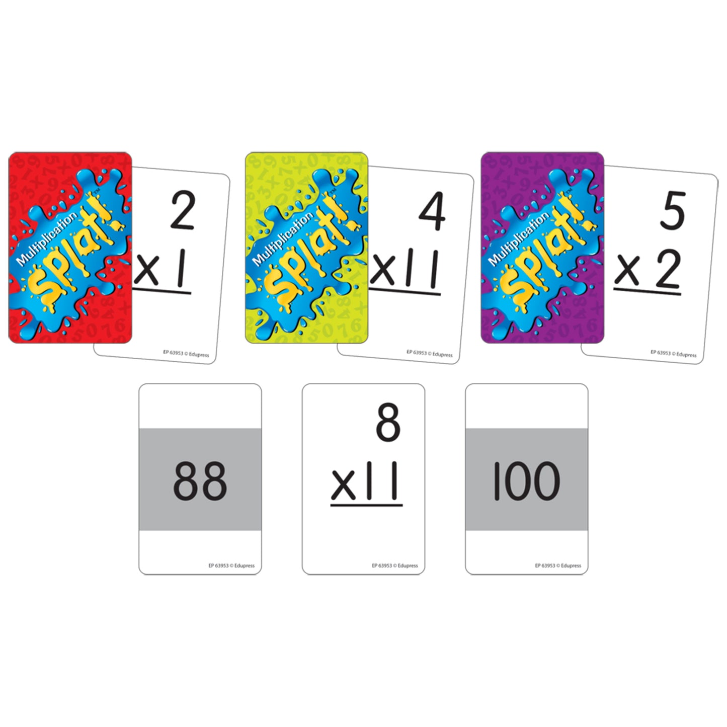 Multiplication Splat™ Card Game