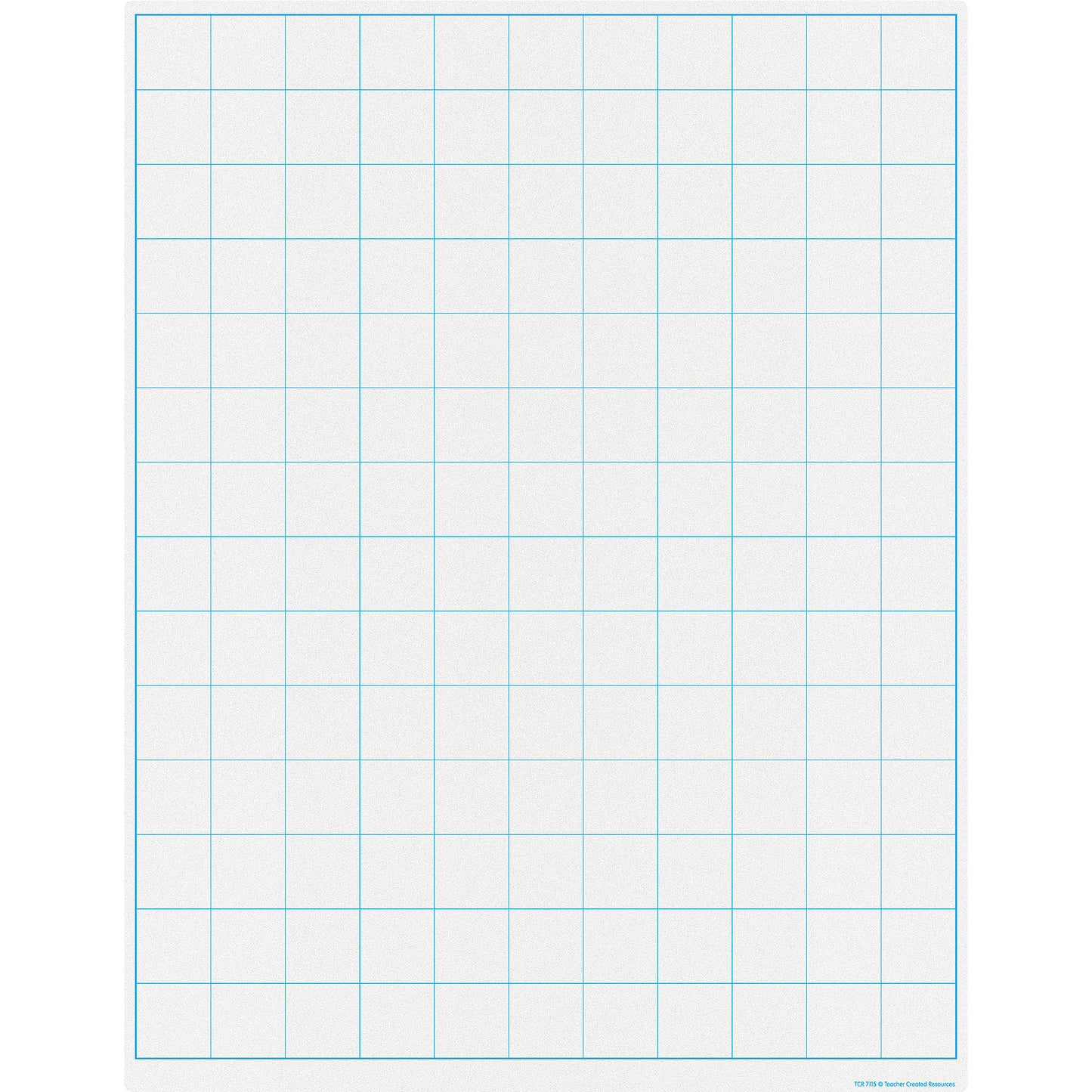 Graphing Grid Square Dryerase Chart 1-1/2 Inch