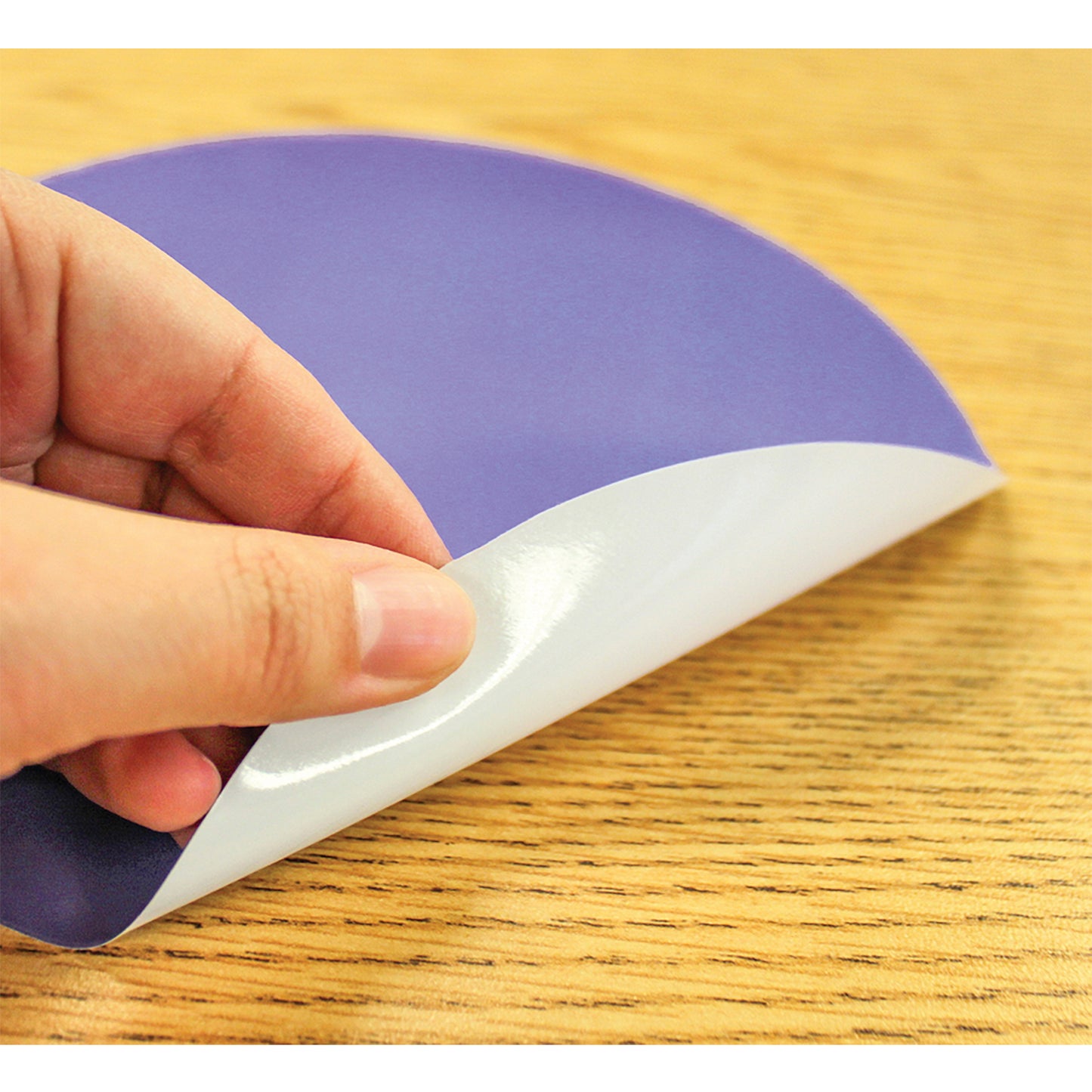 Spot On® Dry-Erase Desktop Writing Spots Bright Circles - 7", Pack of 6