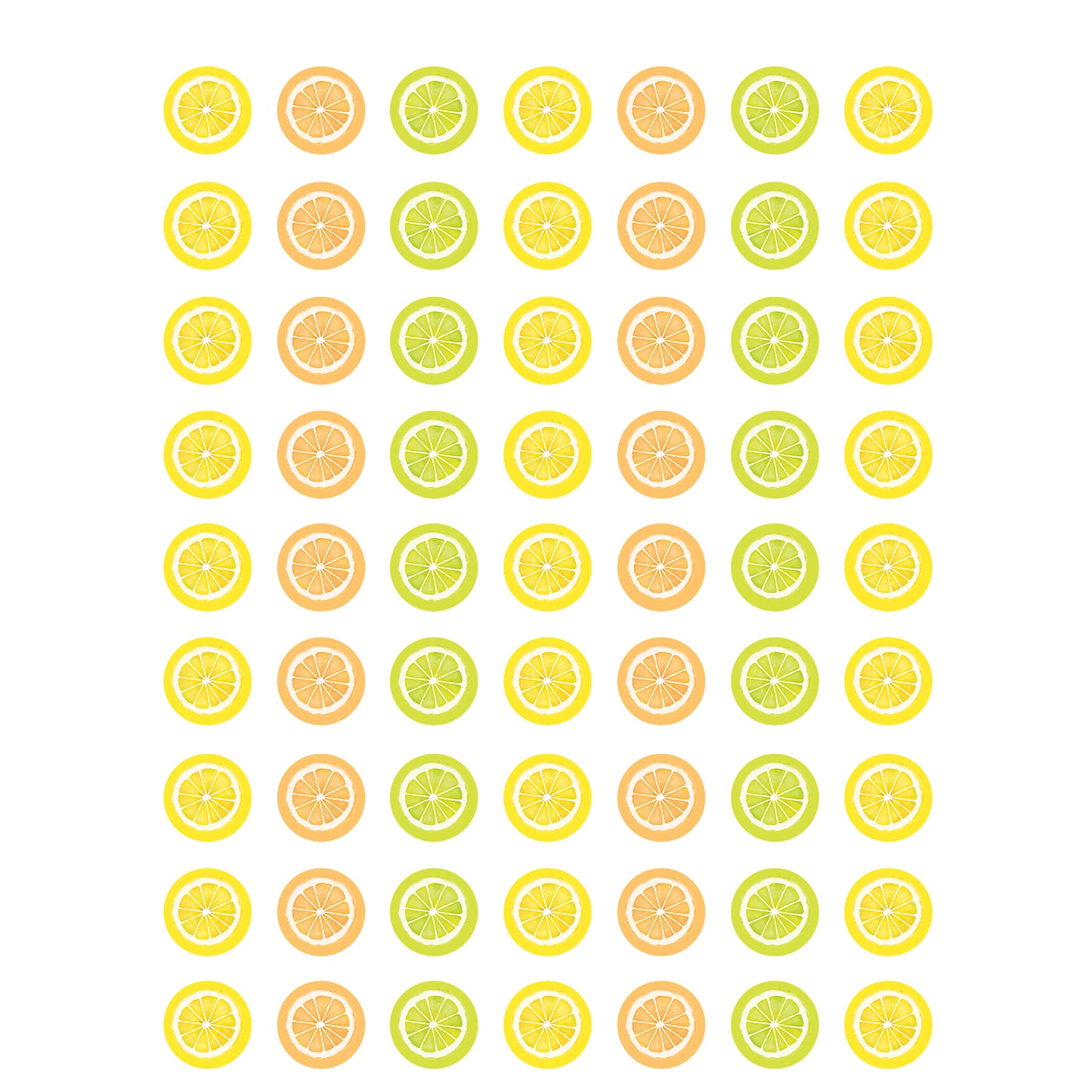 Lemon Zest Mini Stickers, Pack of 378