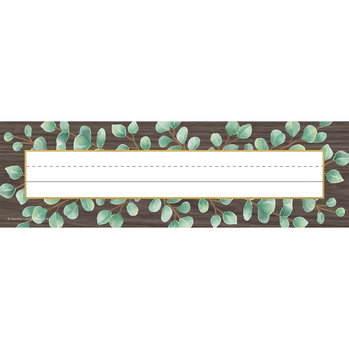 Eucalyptus Flat Name Plates, Pack of 36