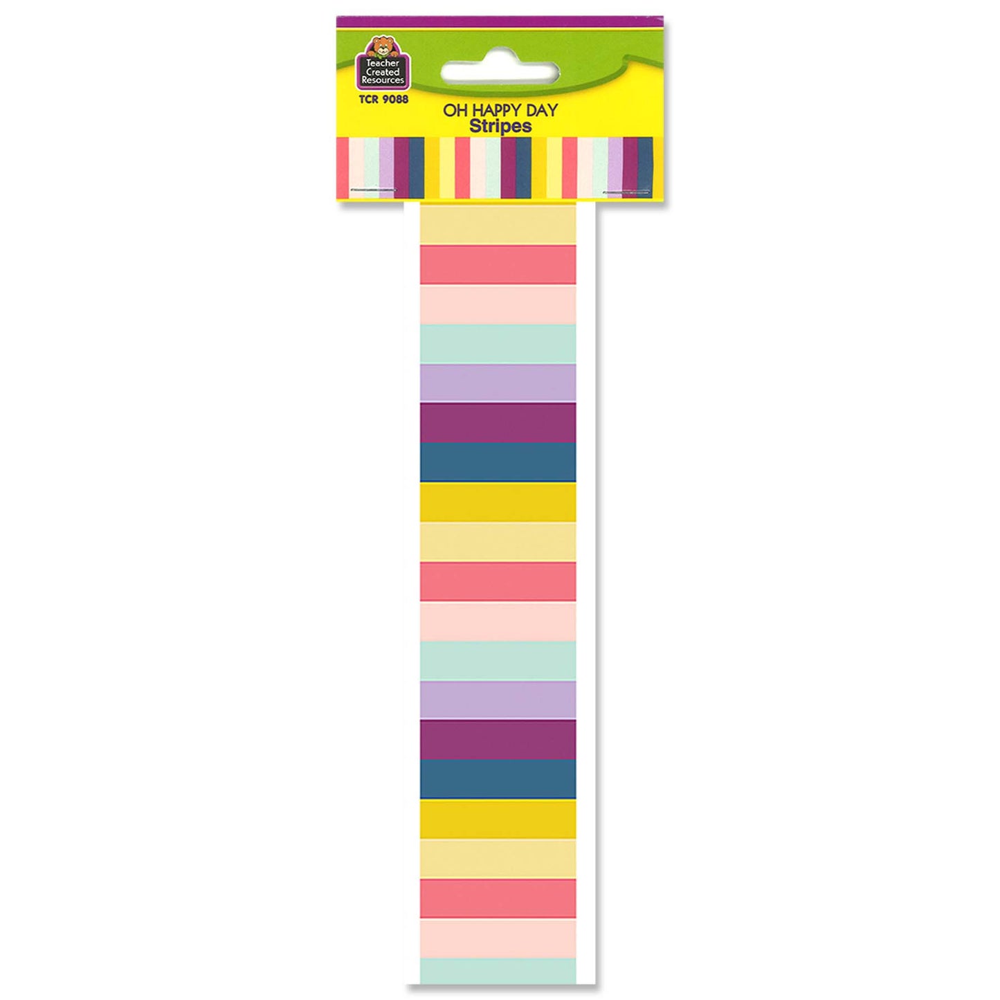 Oh Happy Day Stripes Straight Border Trim, 35 Feet