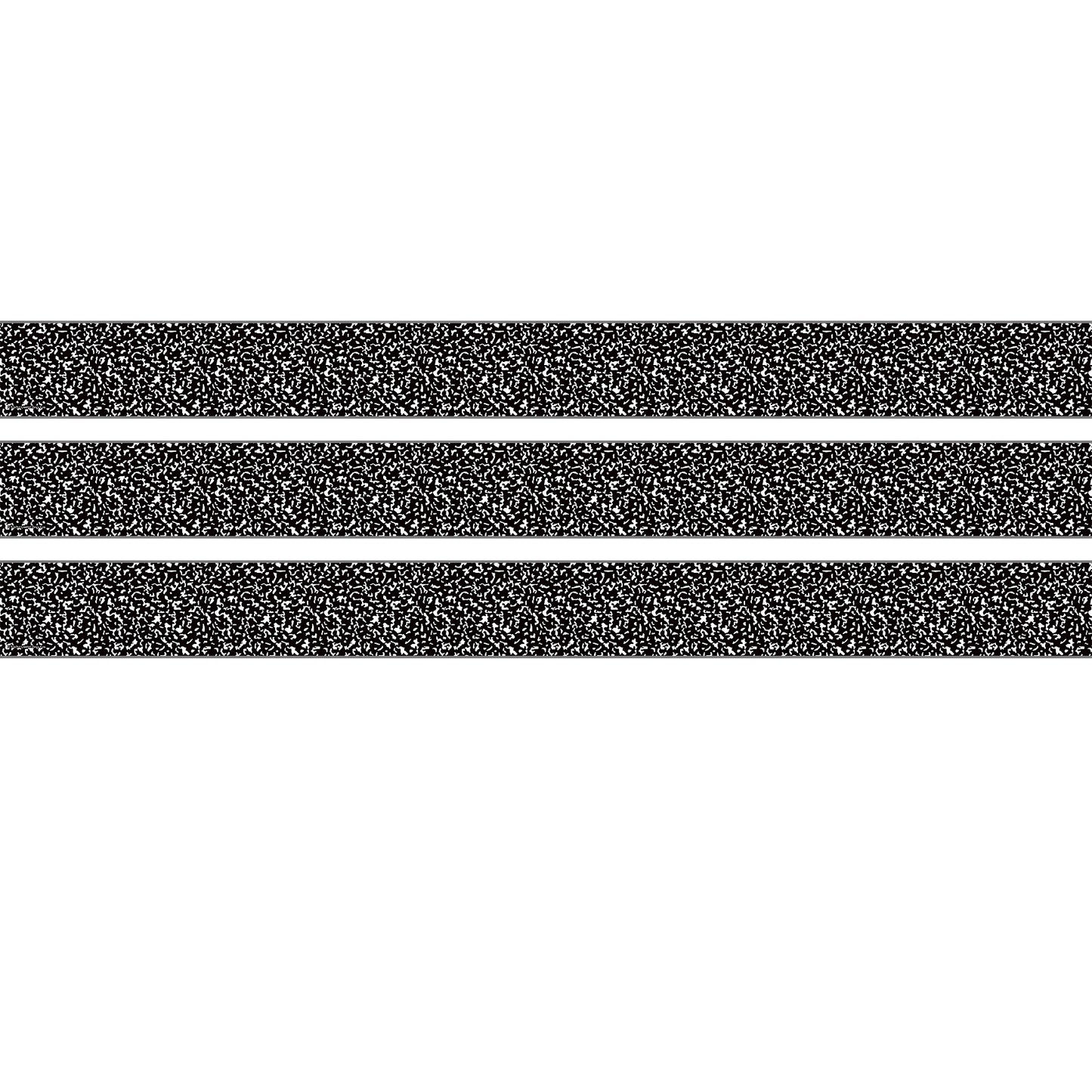 Composition Straight Rolled Border Trim, 50 Feet, 3 Rolls