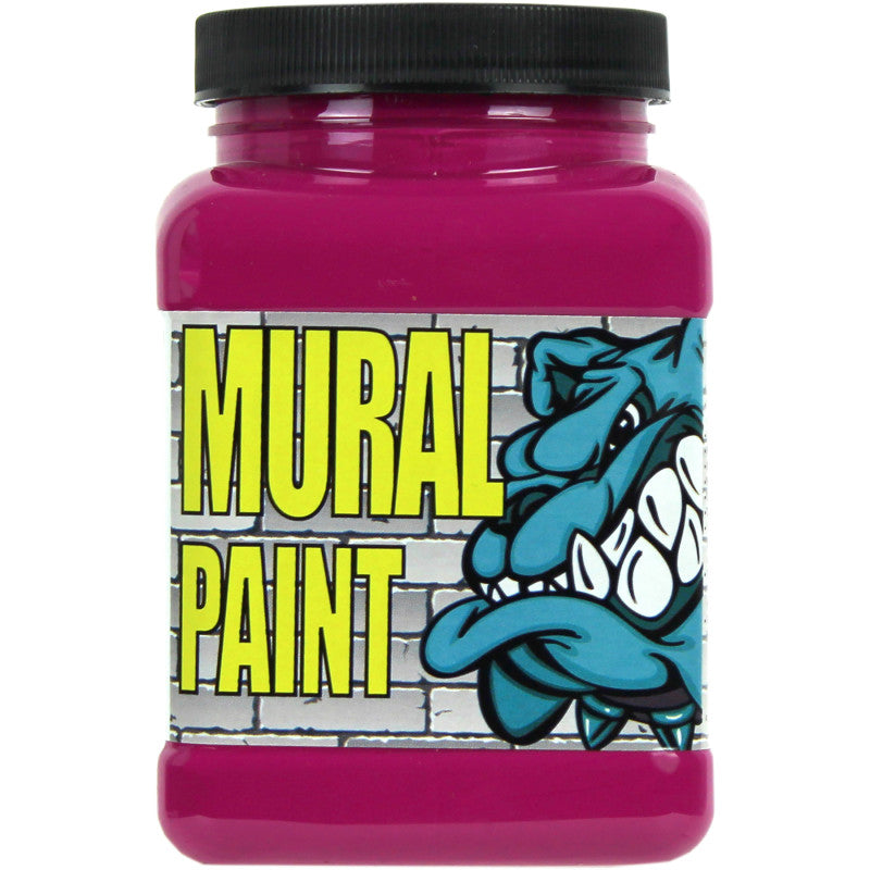 Mural Paint, Pint, Pucker (Magenta)