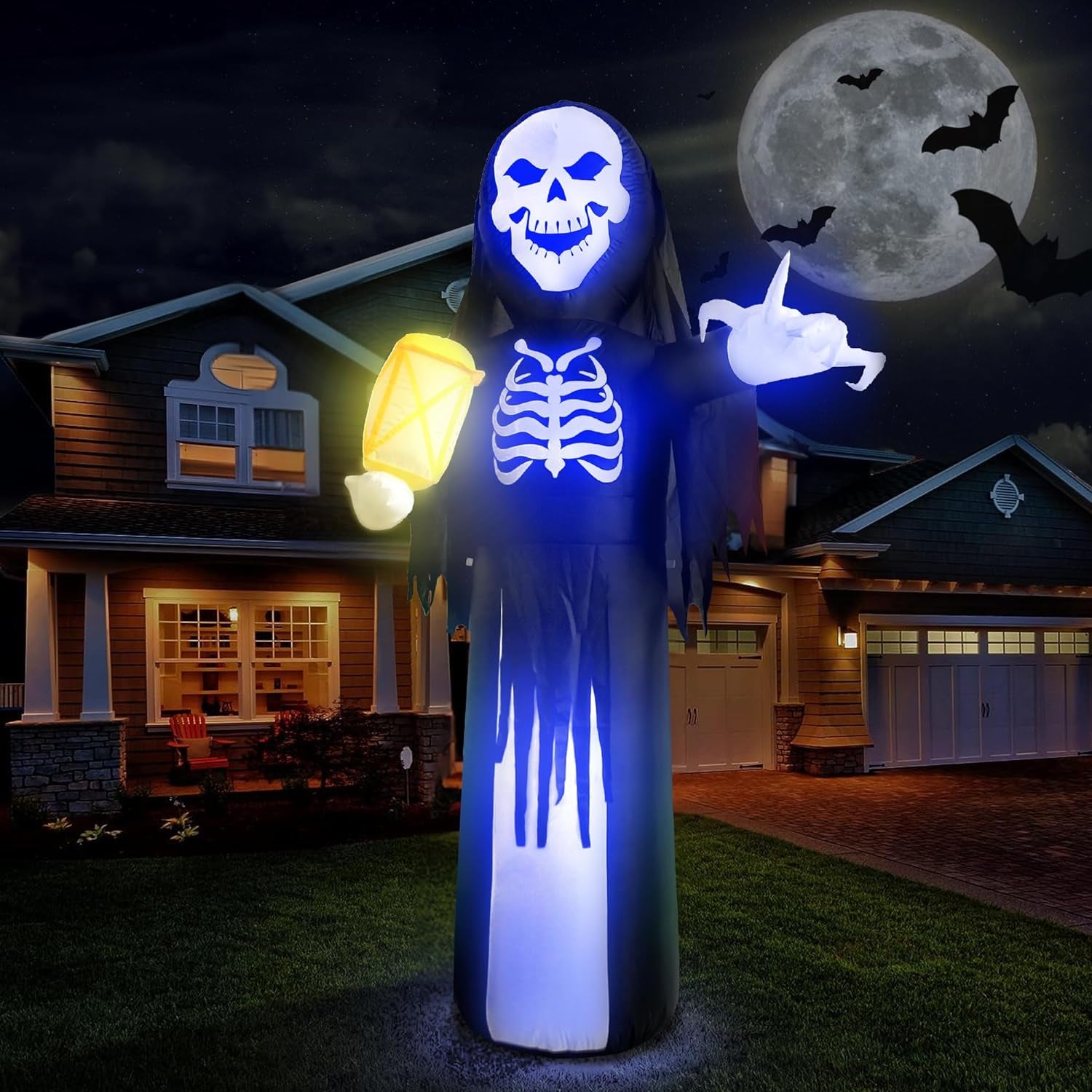 Large Light Up Ghost Halloween outlet Decor